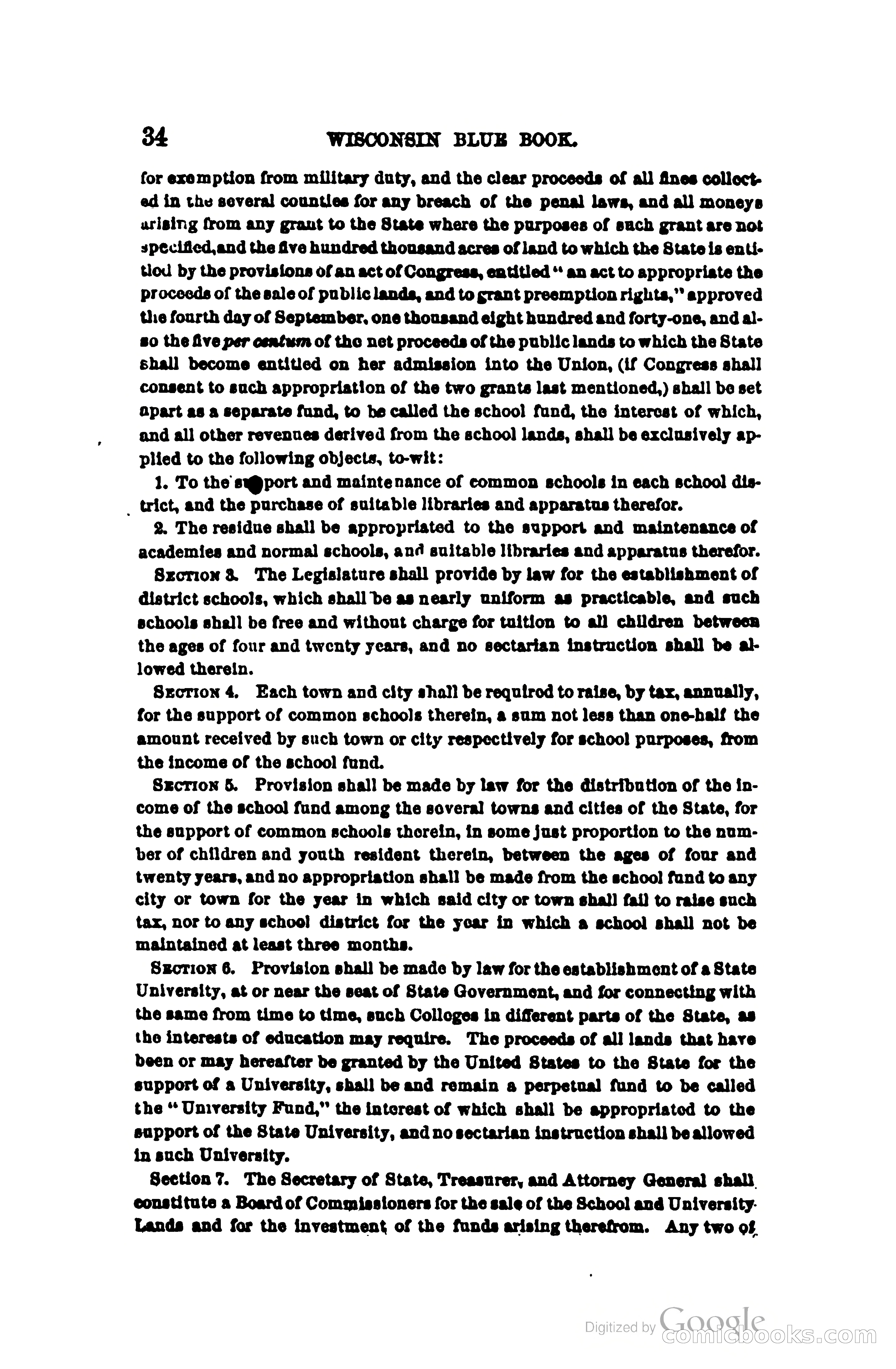 The Wisconsin Blue Book — page 57 of 398