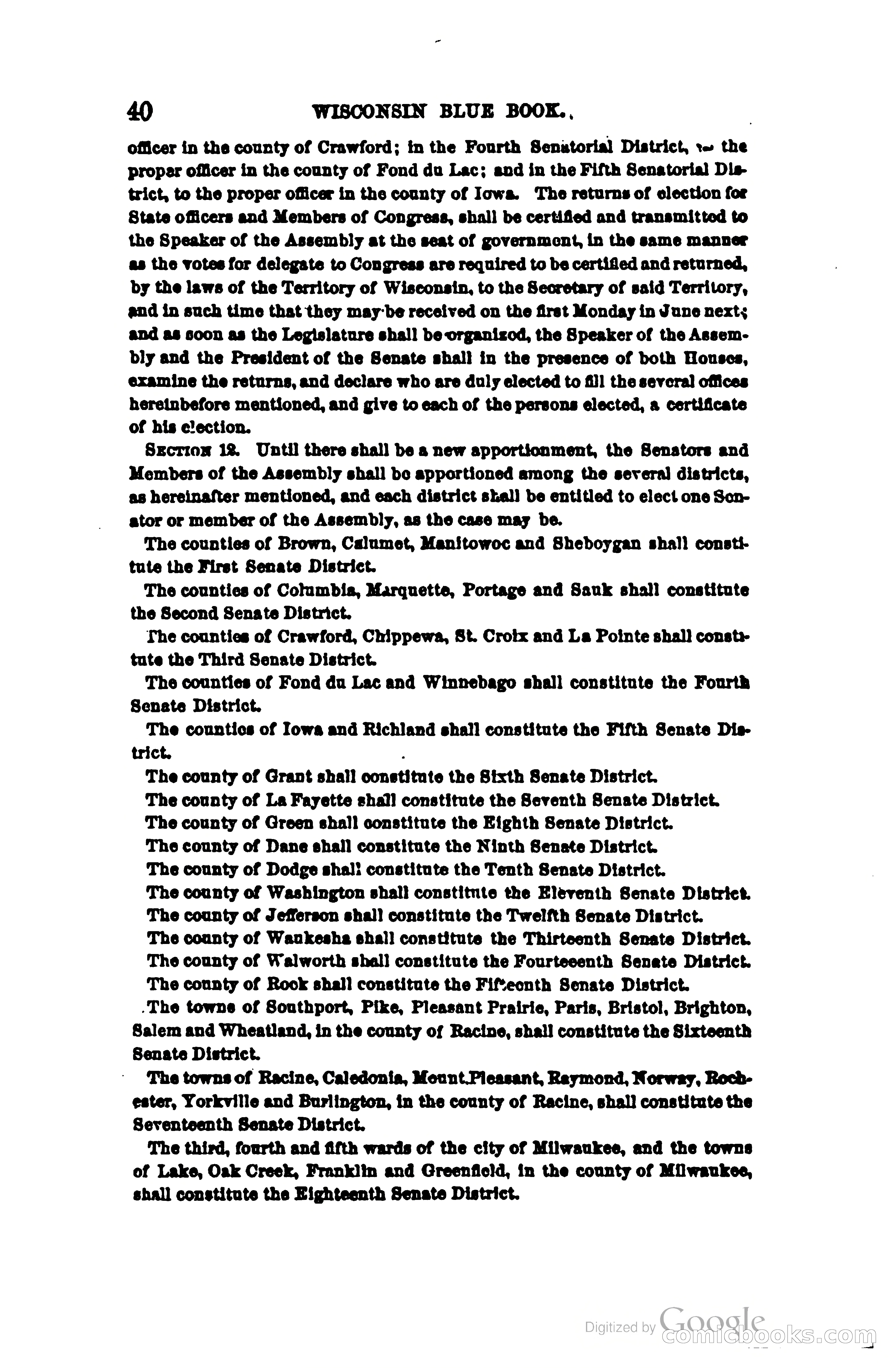 The Wisconsin Blue Book — page 63 of 398