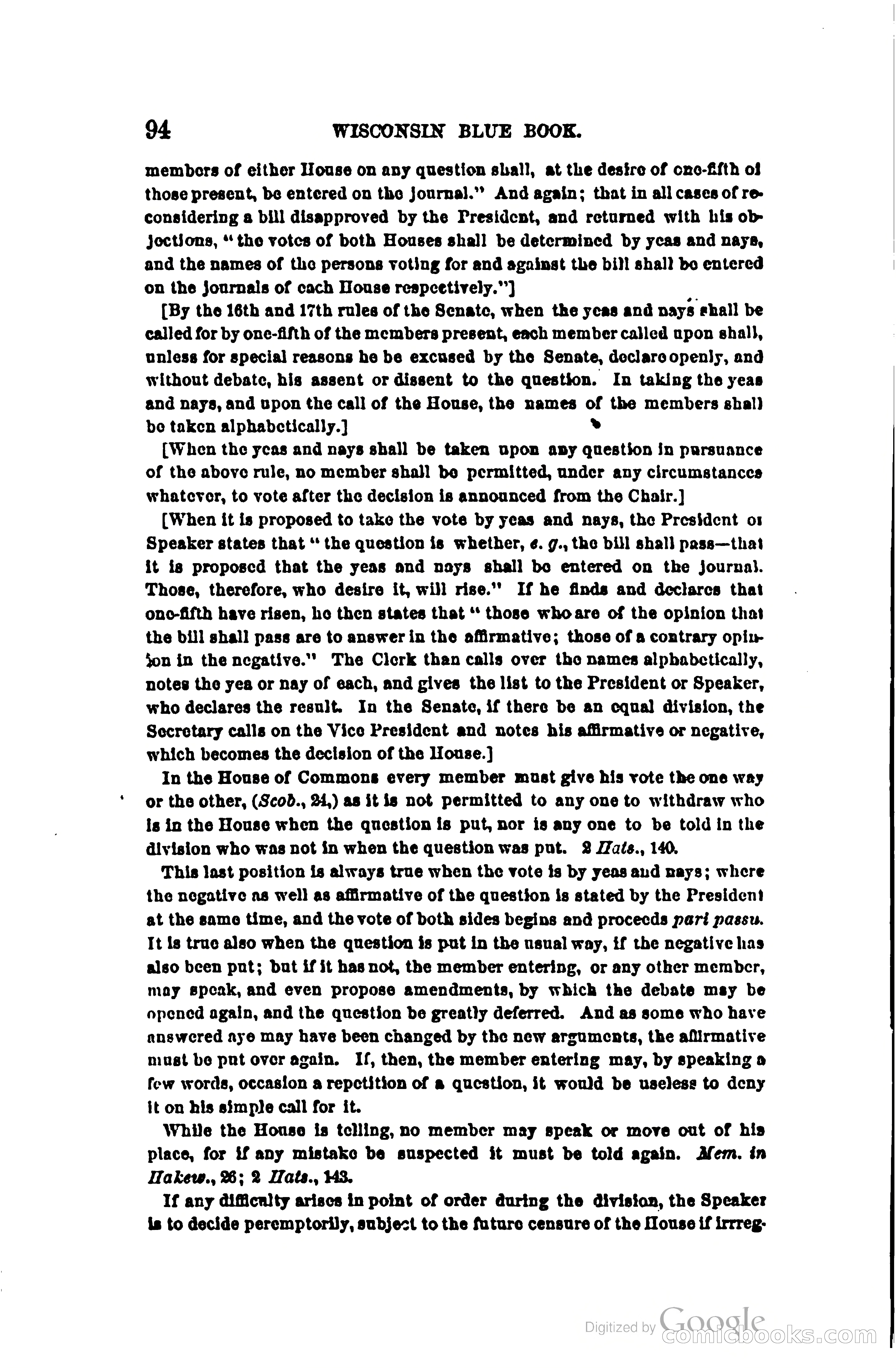 The Wisconsin Blue Book — page 117 of 398