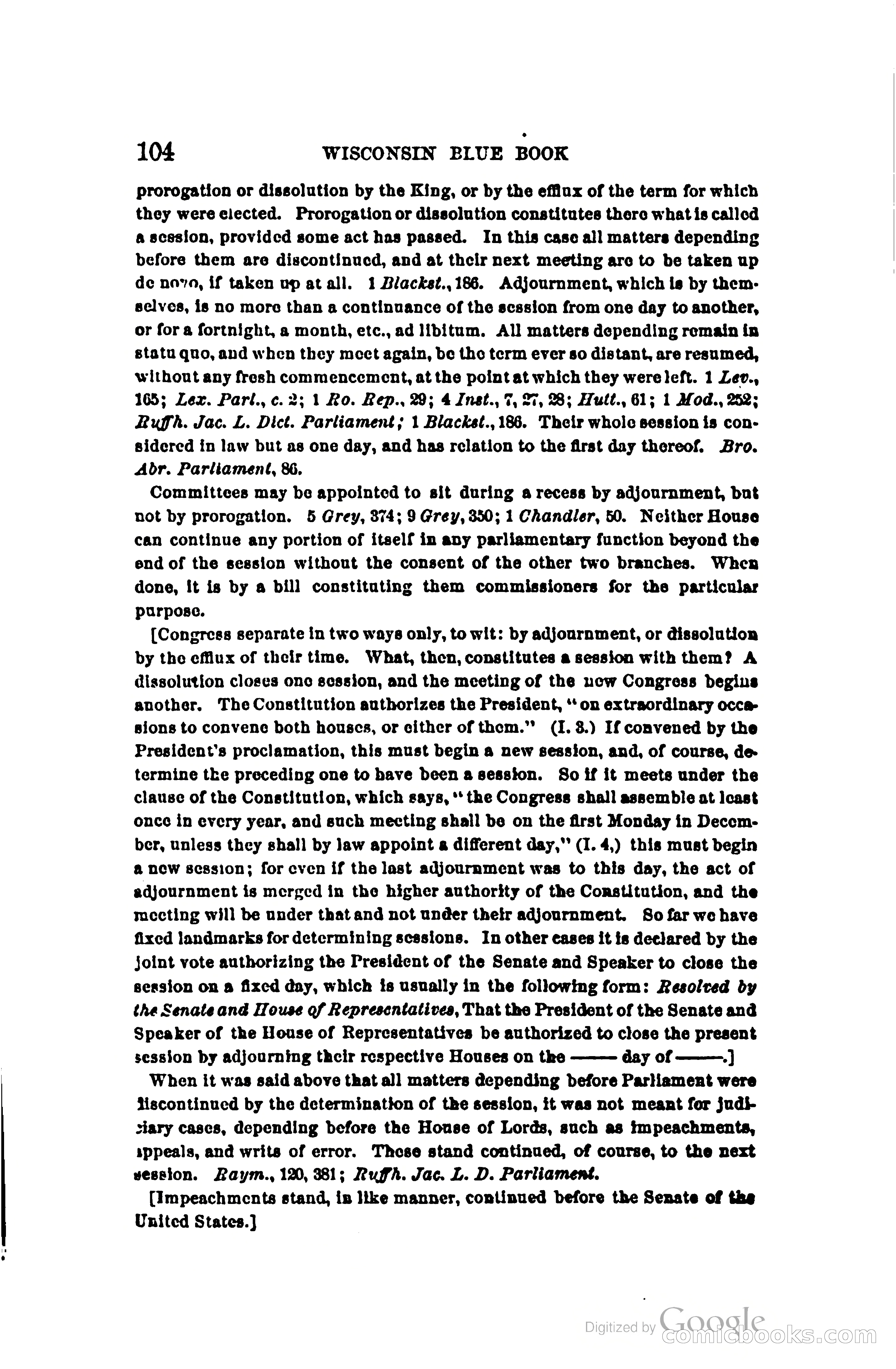The Wisconsin Blue Book — page 127 of 398