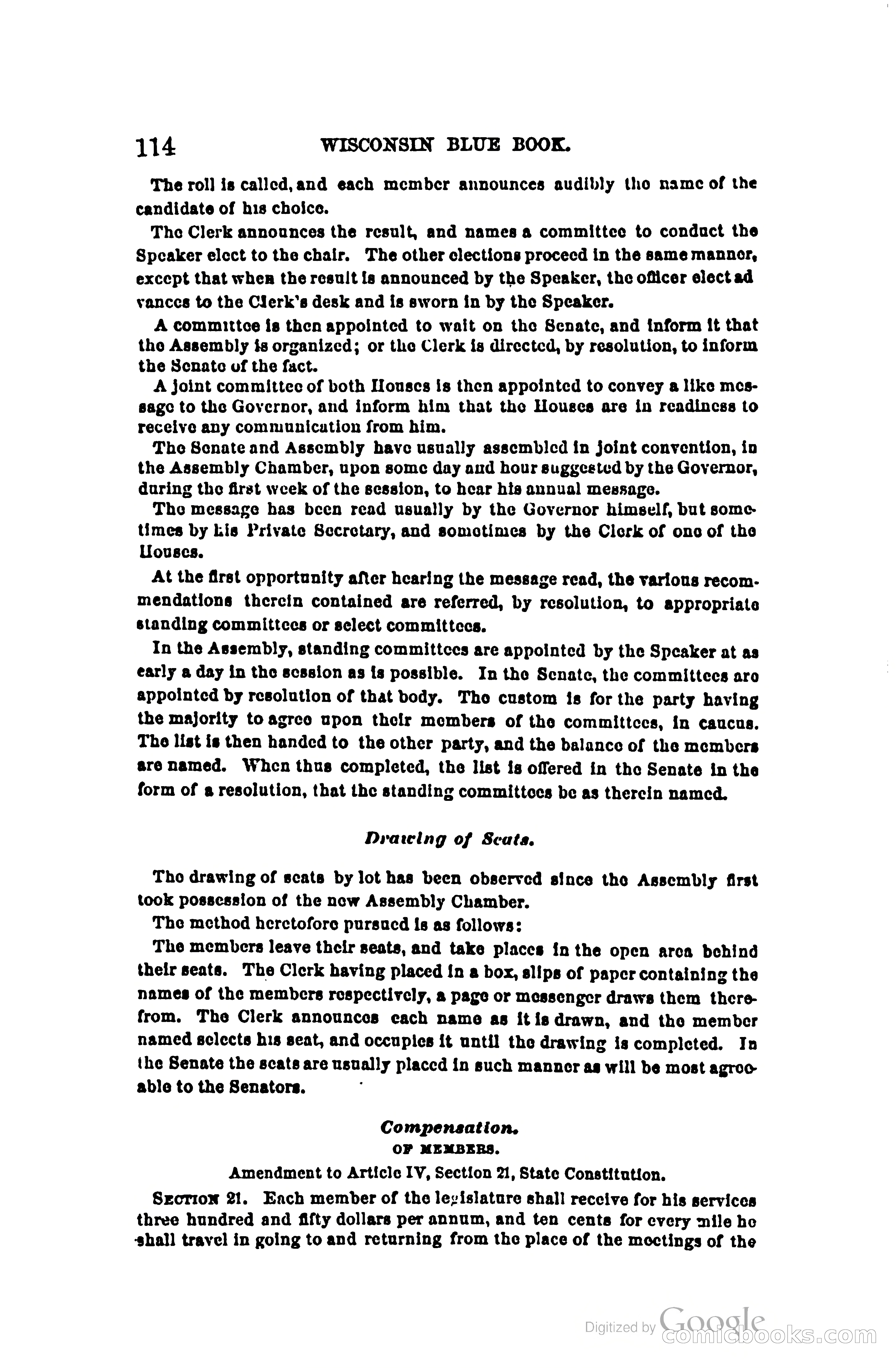 The Wisconsin Blue Book — page 137 of 398