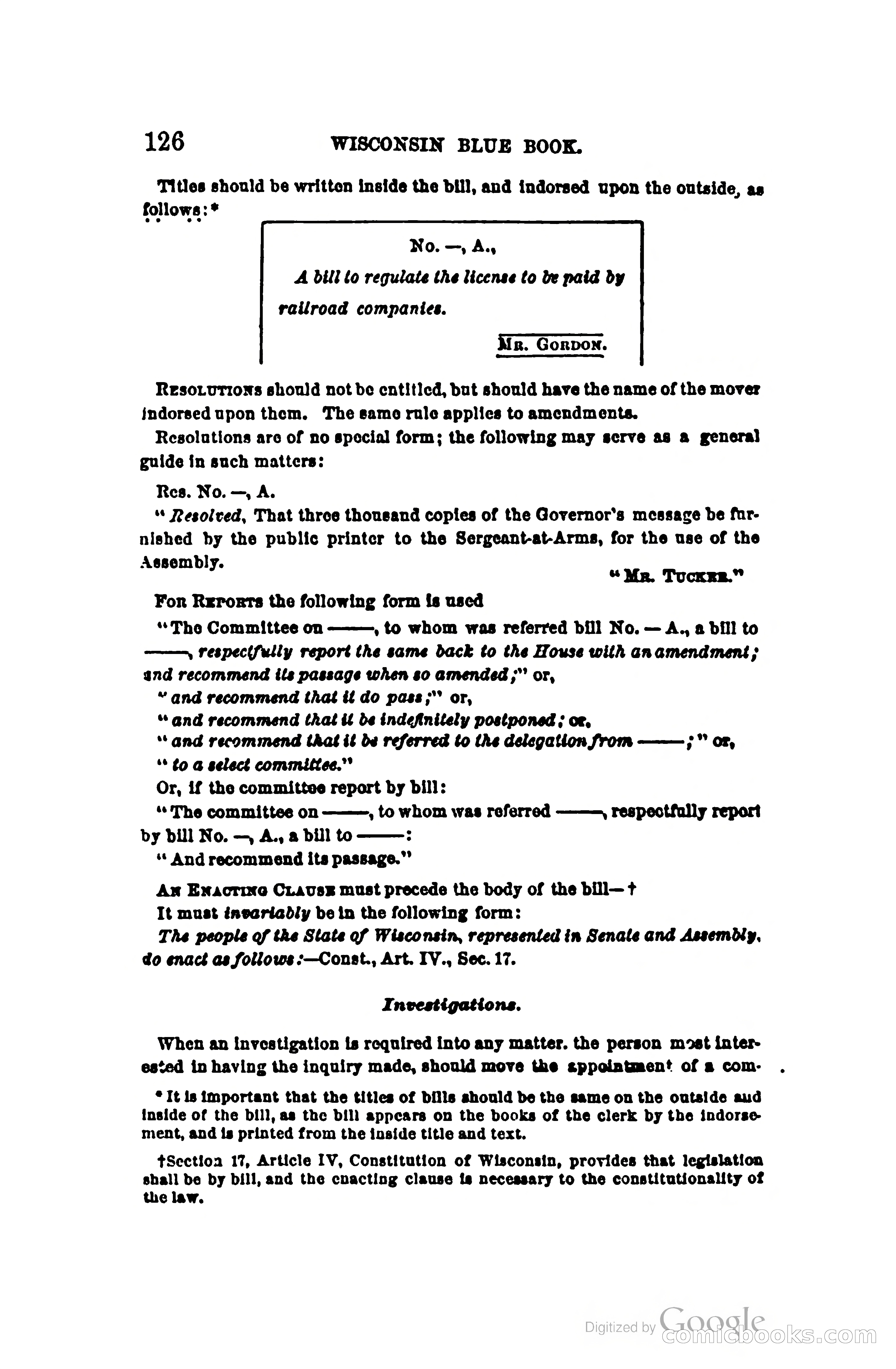 The Wisconsin Blue Book — page 149 of 398