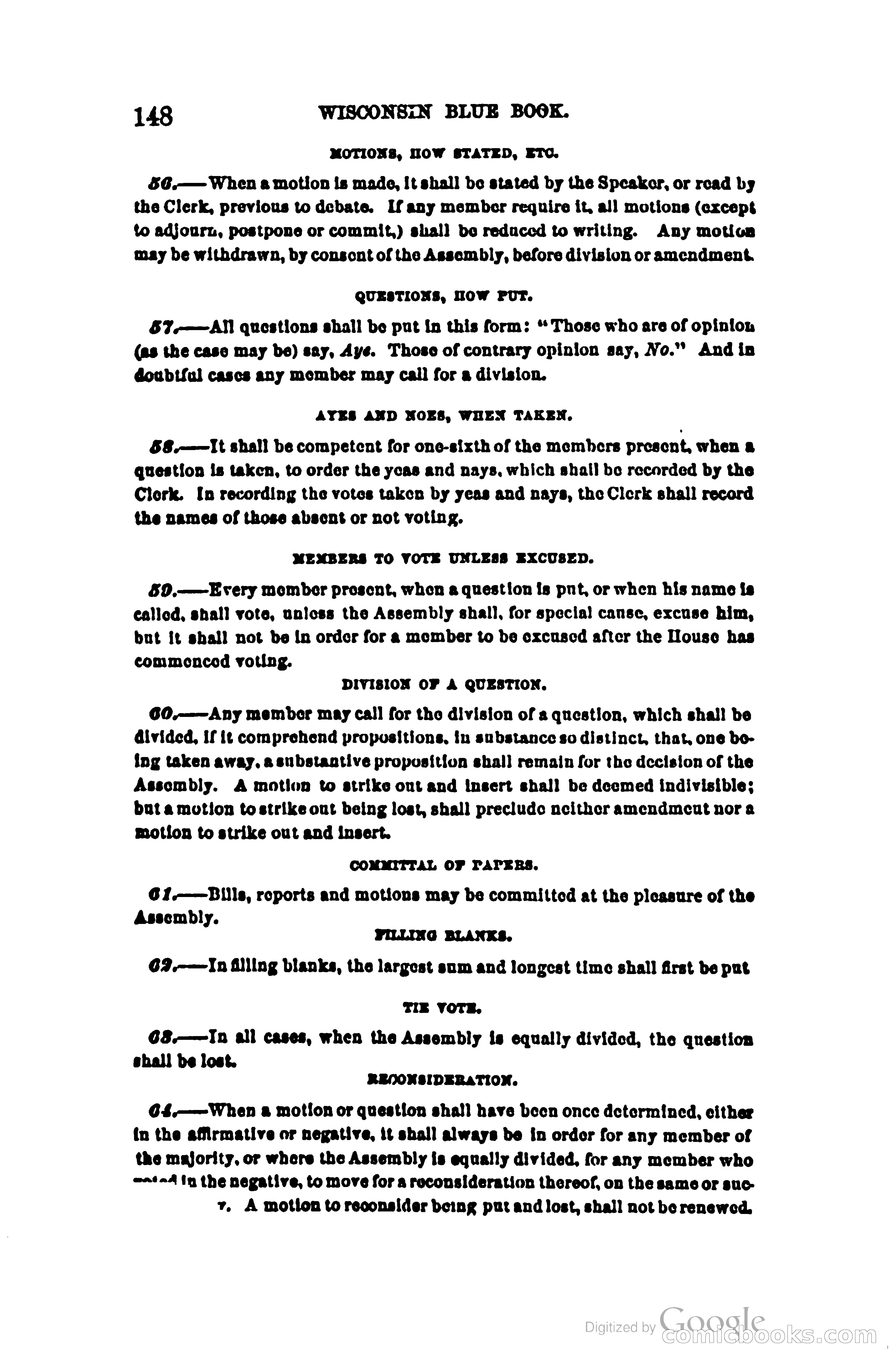 The Wisconsin Blue Book — page 171 of 398