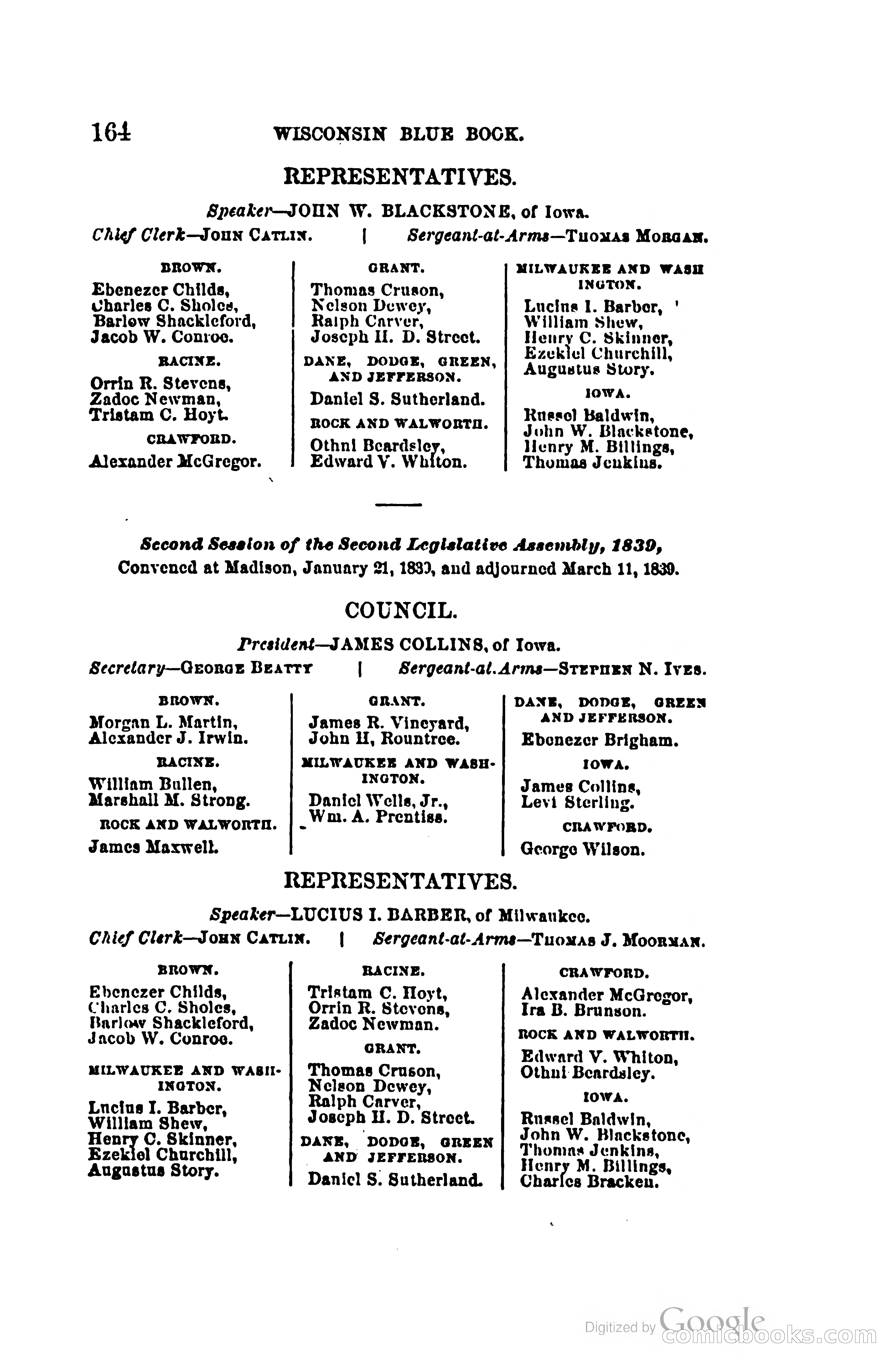The Wisconsin Blue Book — page 187 of 398