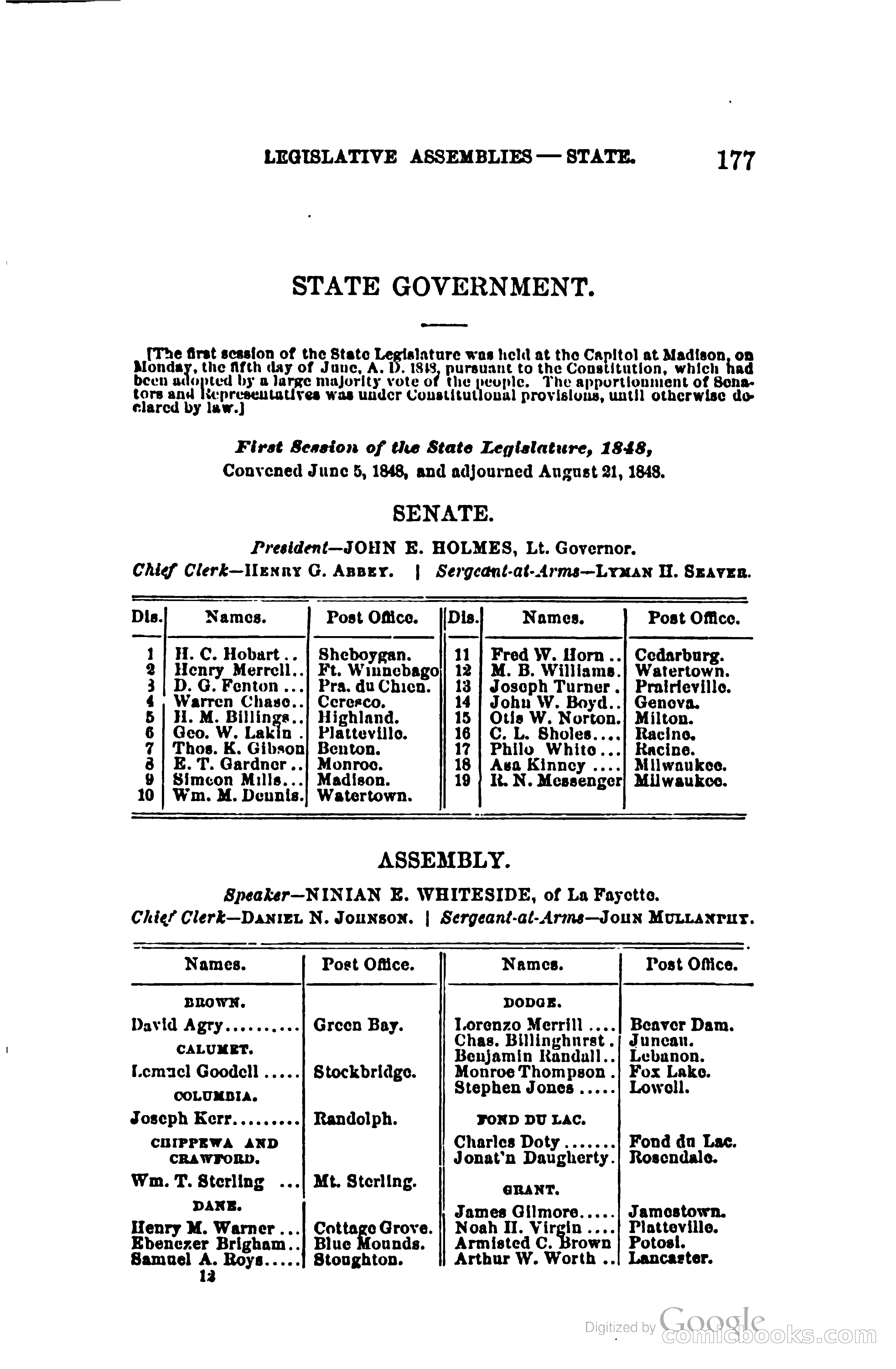 The Wisconsin Blue Book — page 200 of 398