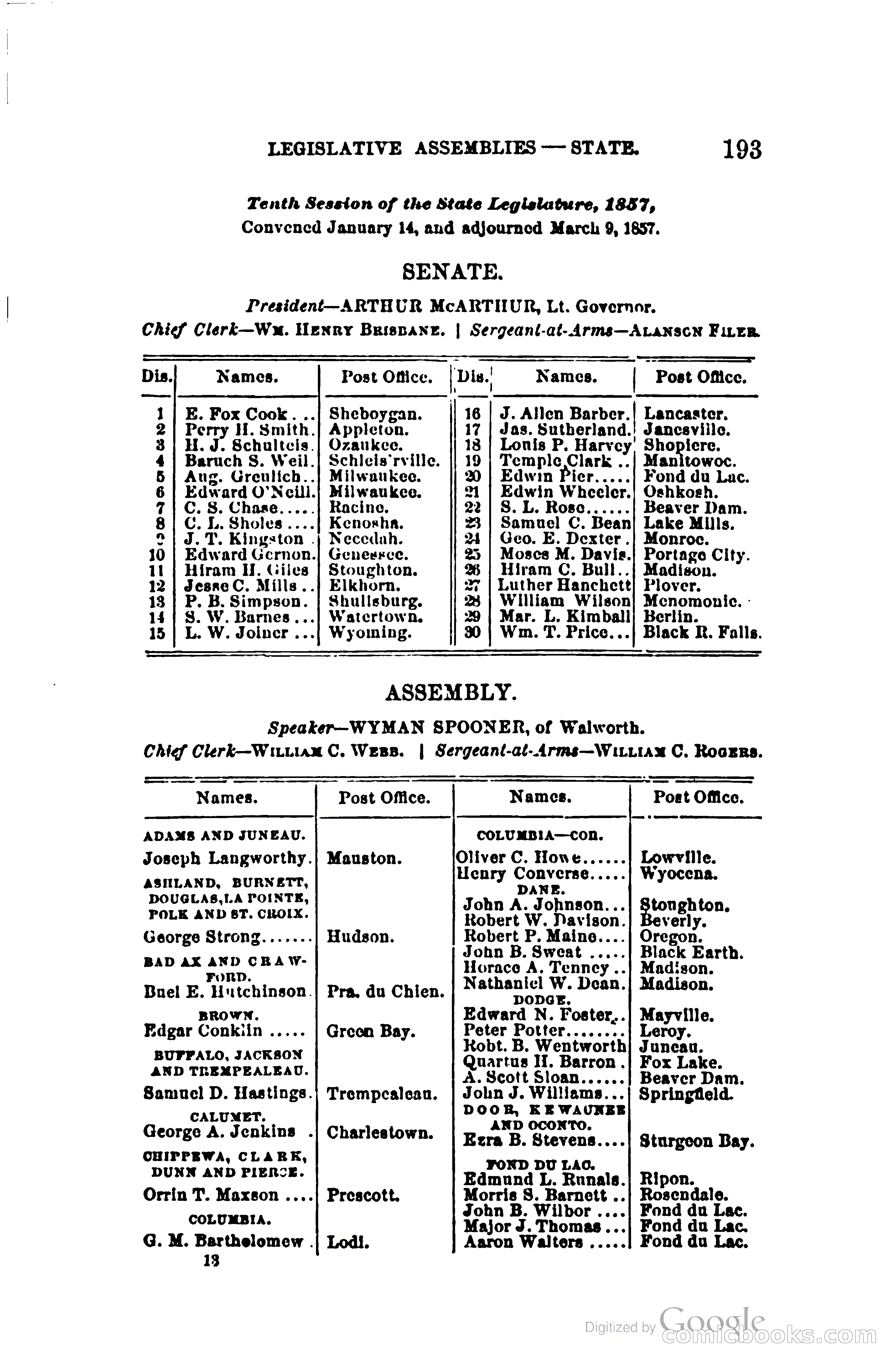 The Wisconsin Blue Book — page 216 of 398