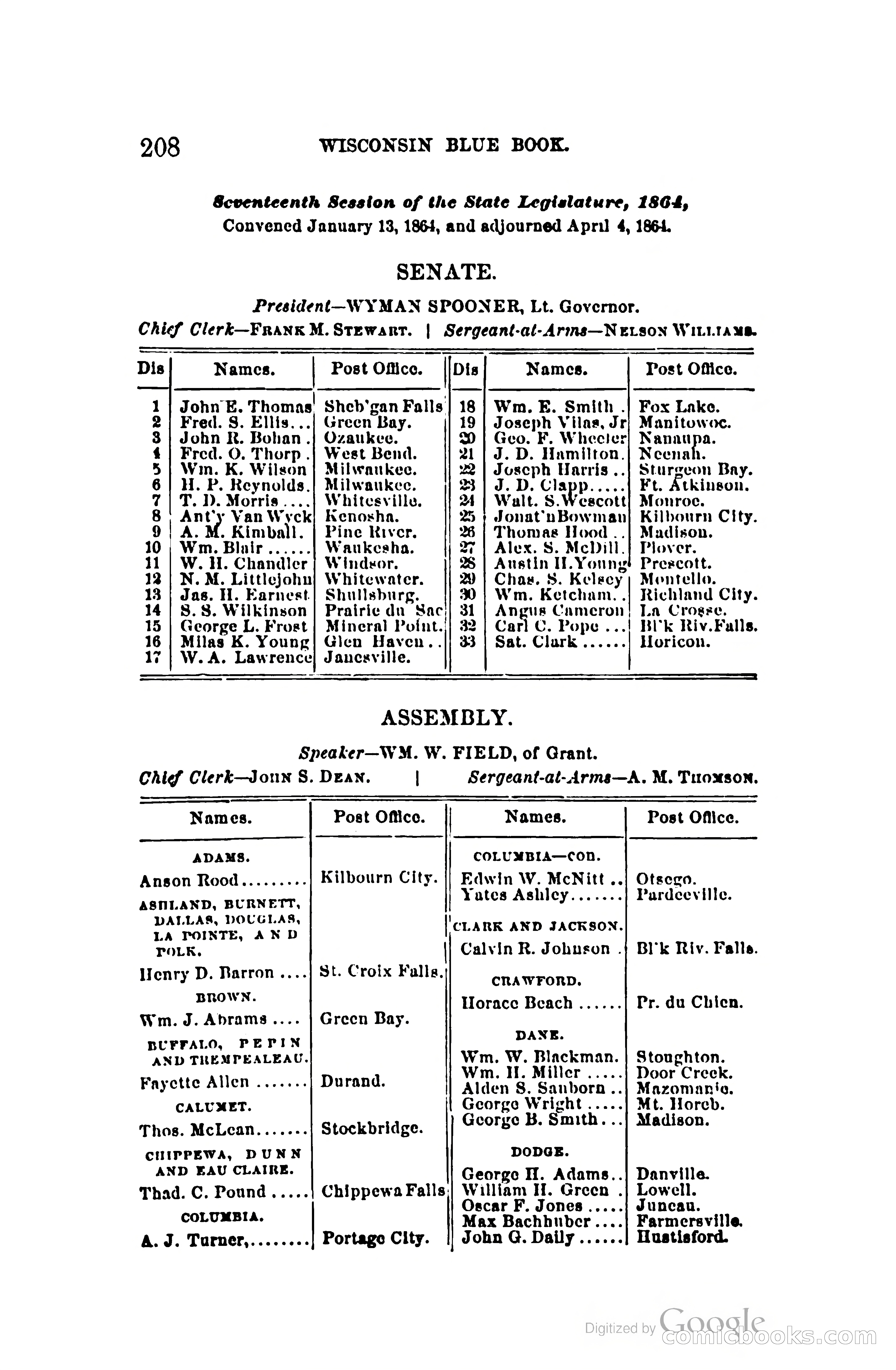 The Wisconsin Blue Book — page 231 of 398