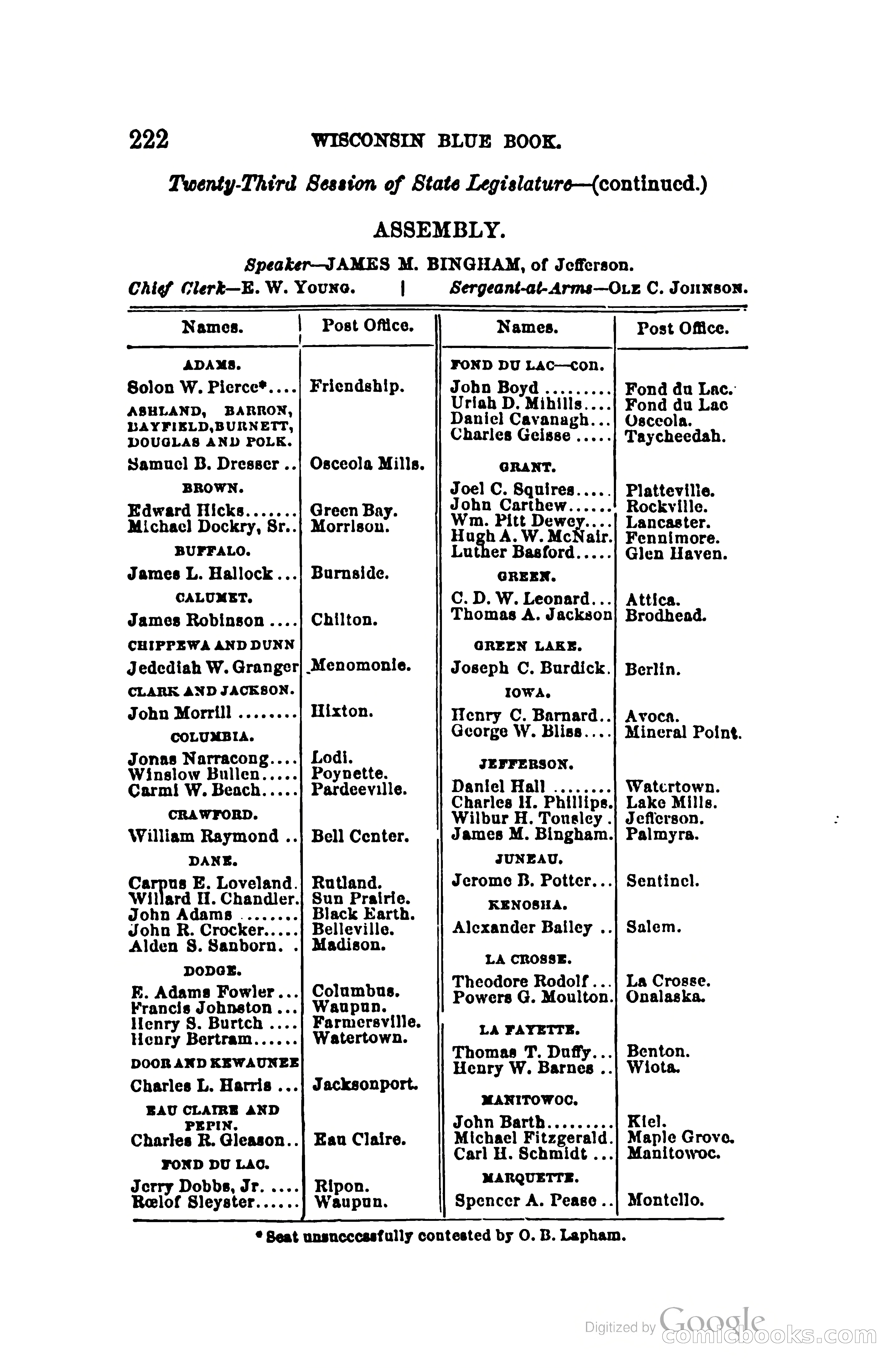 The Wisconsin Blue Book — page 245 of 398