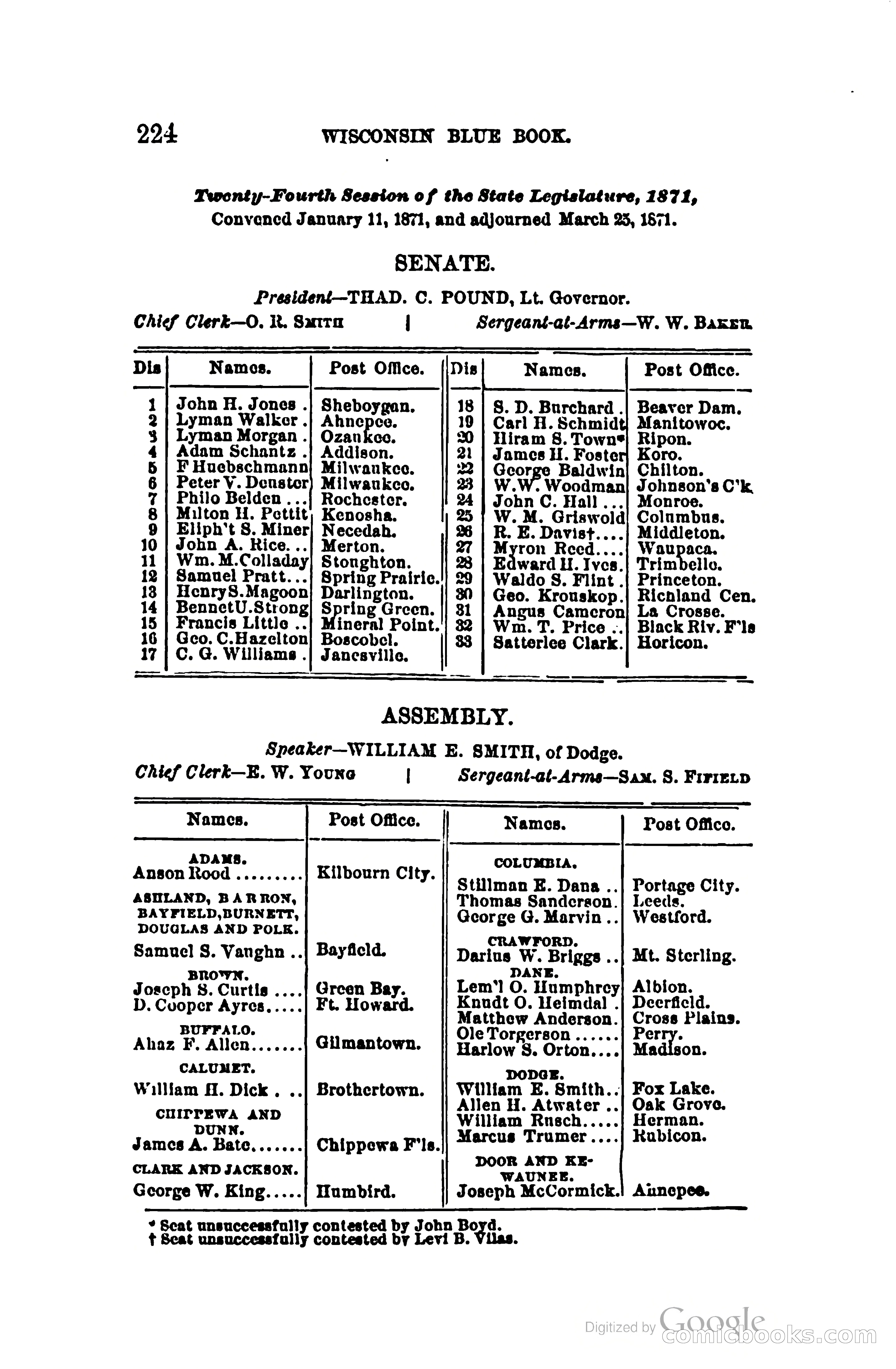The Wisconsin Blue Book — page 247 of 398