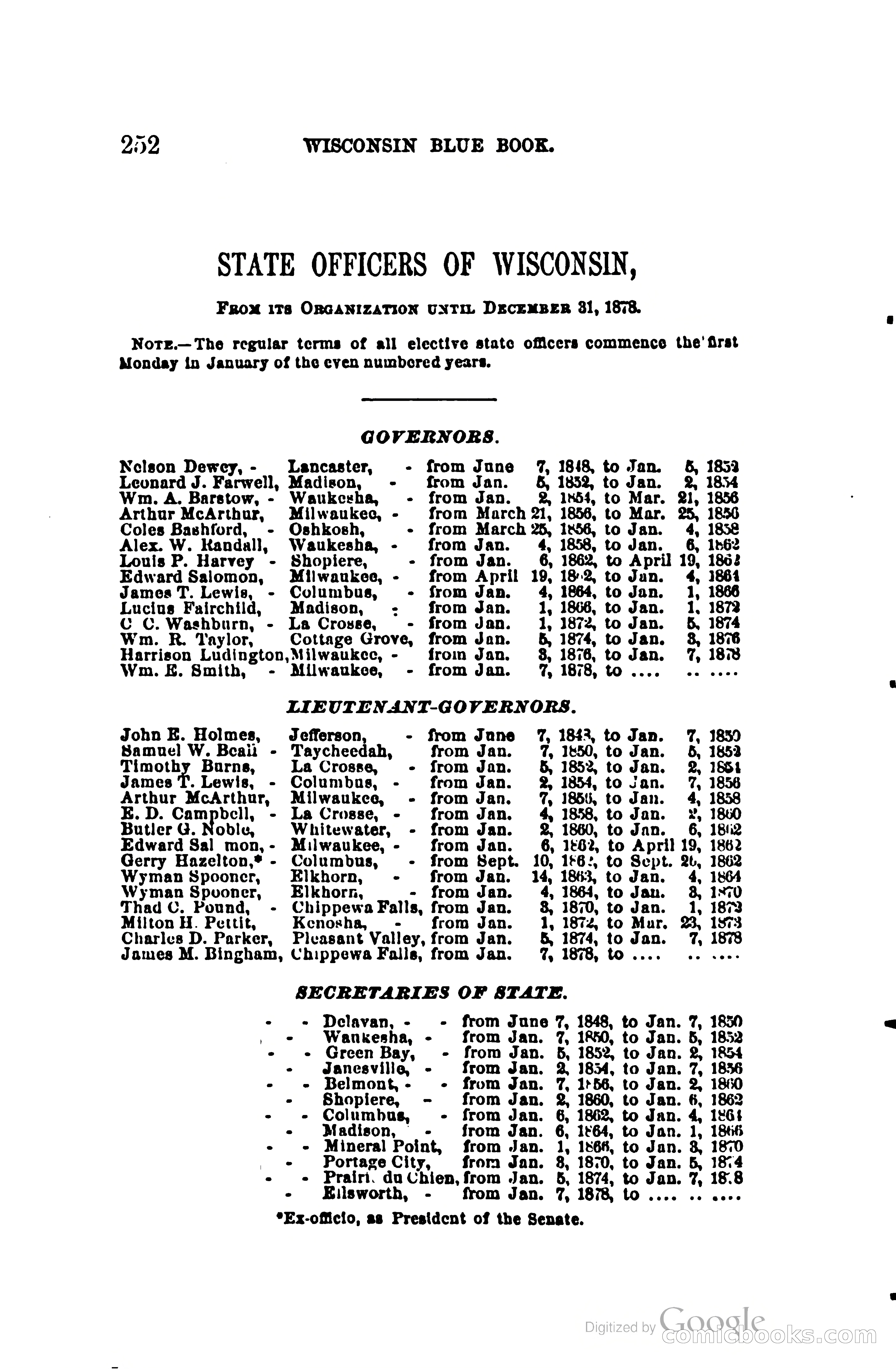 The Wisconsin Blue Book — page 275 of 398