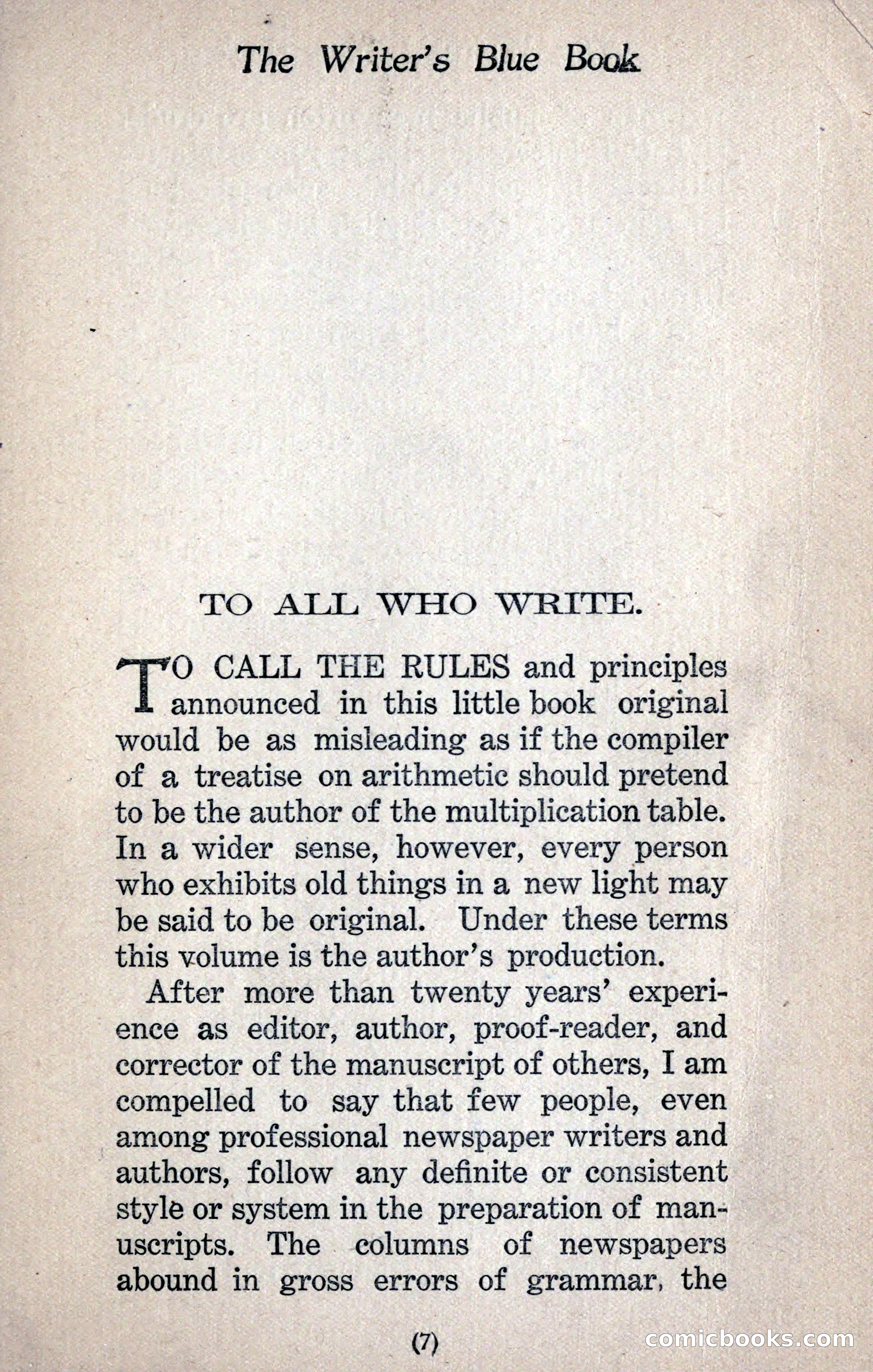 The Writer's Blue Book — page 11 of 95