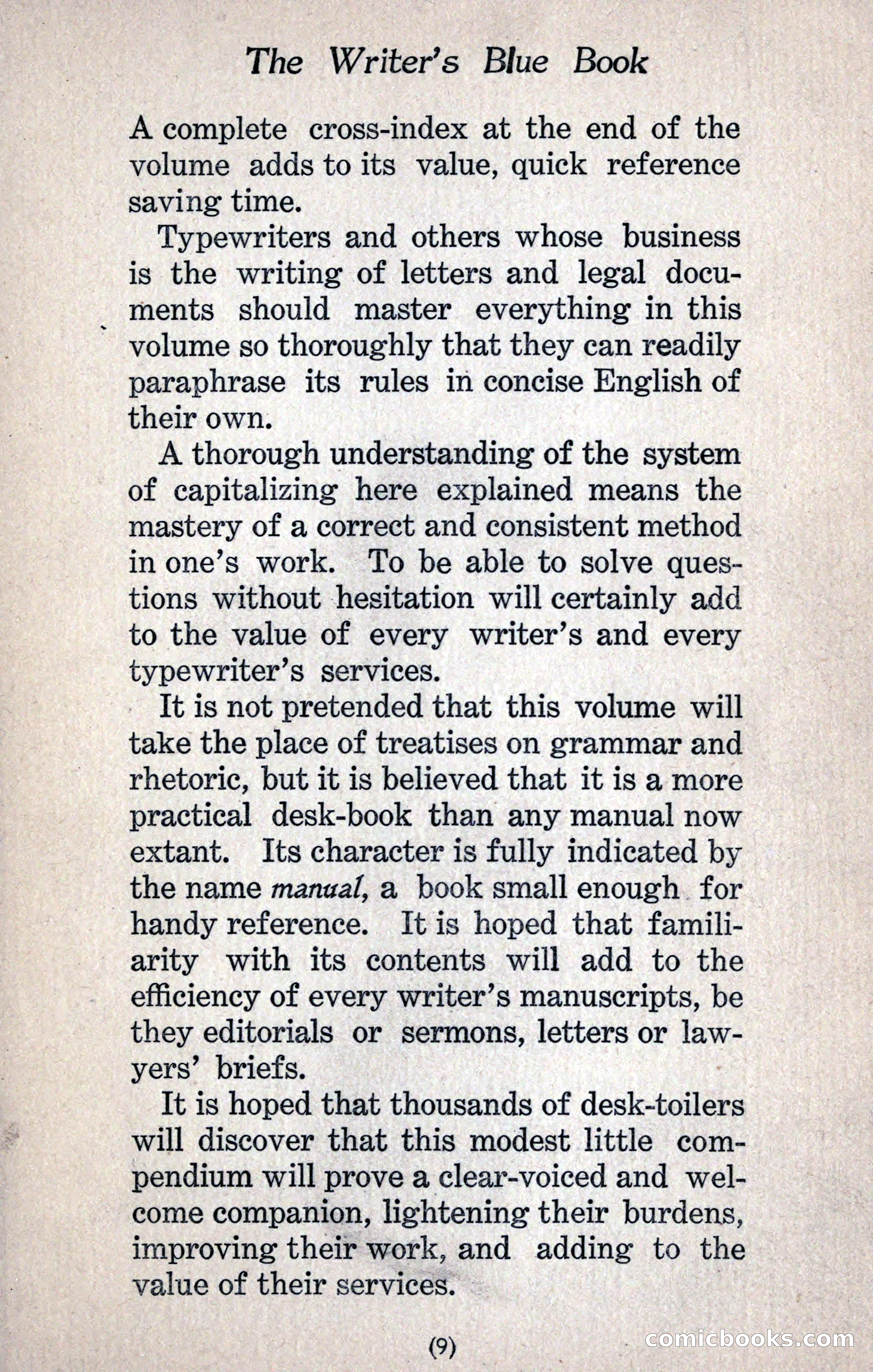 The Writer's Blue Book — page 13 of 95