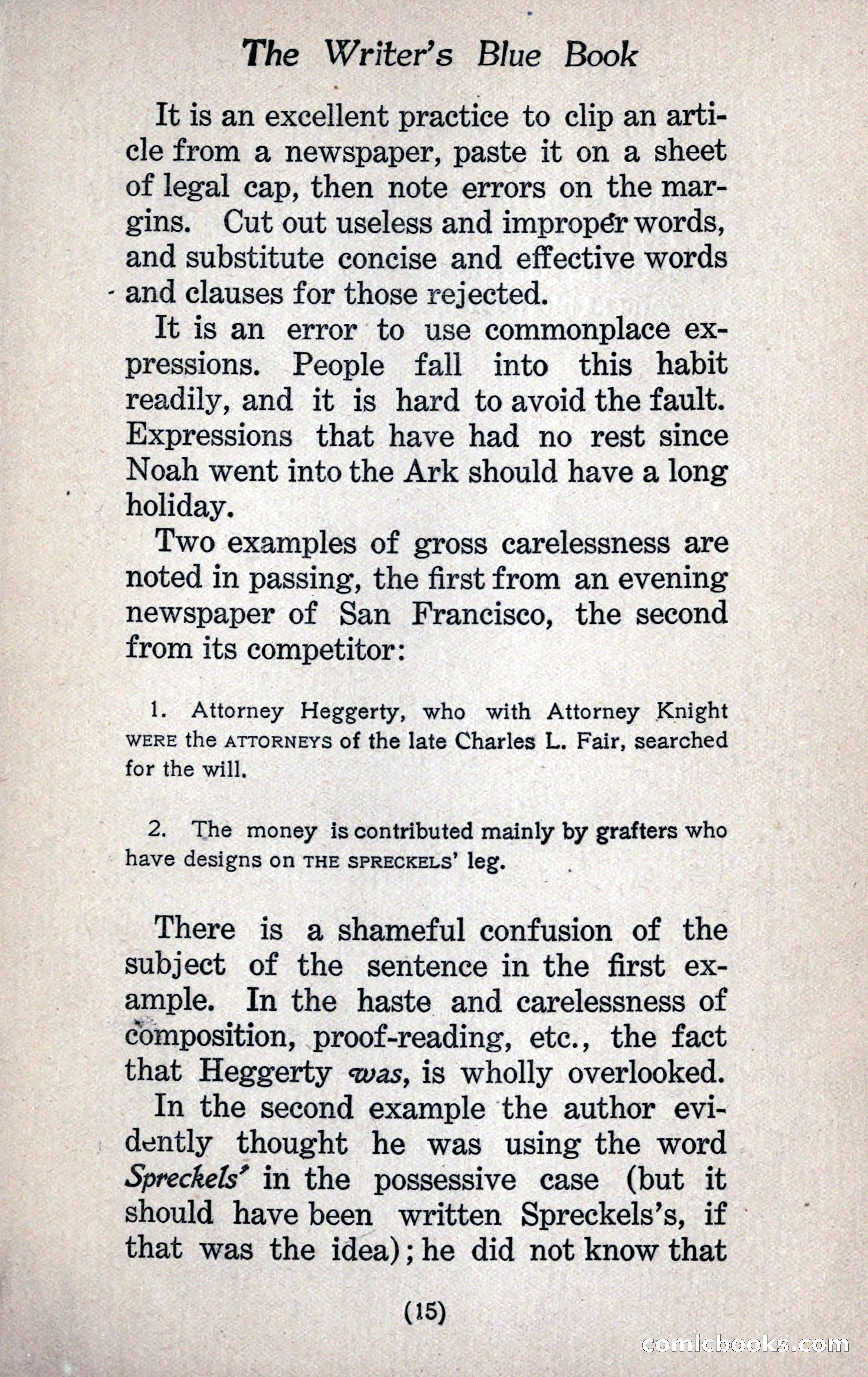 The Writer's Blue Book — page 19 of 95