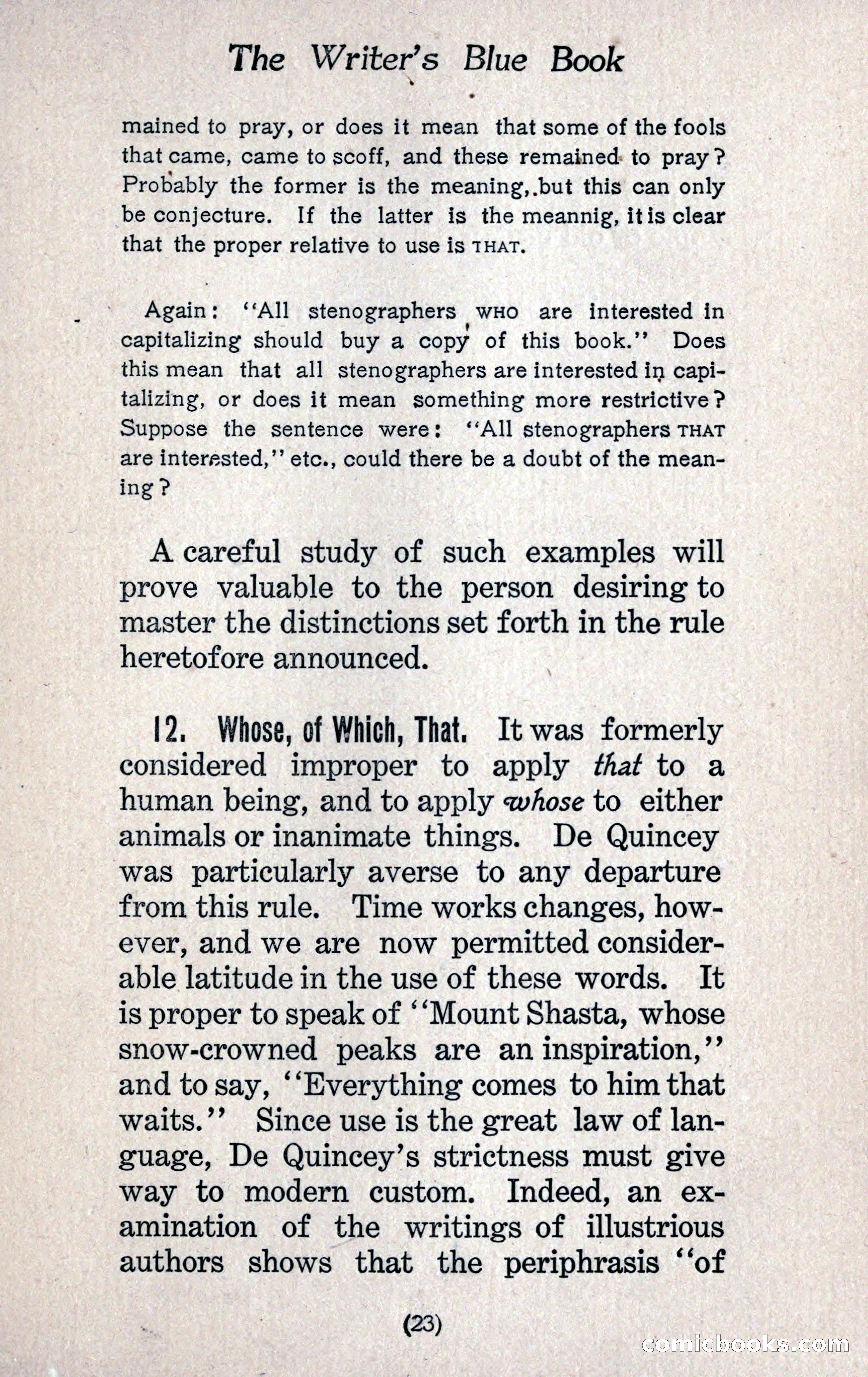 The Writer's Blue Book — page 27 of 95