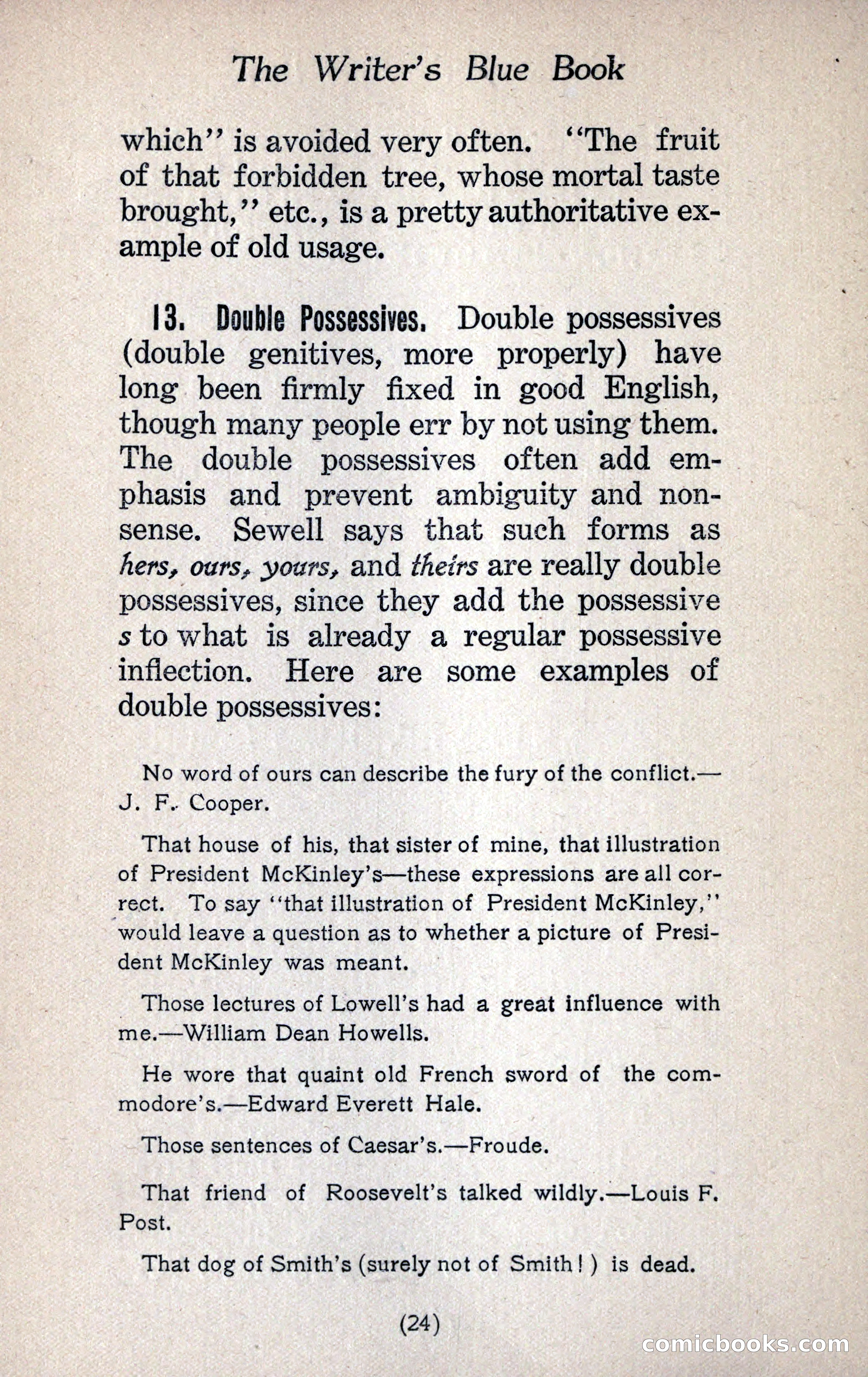 The Writer's Blue Book — page 28 of 95