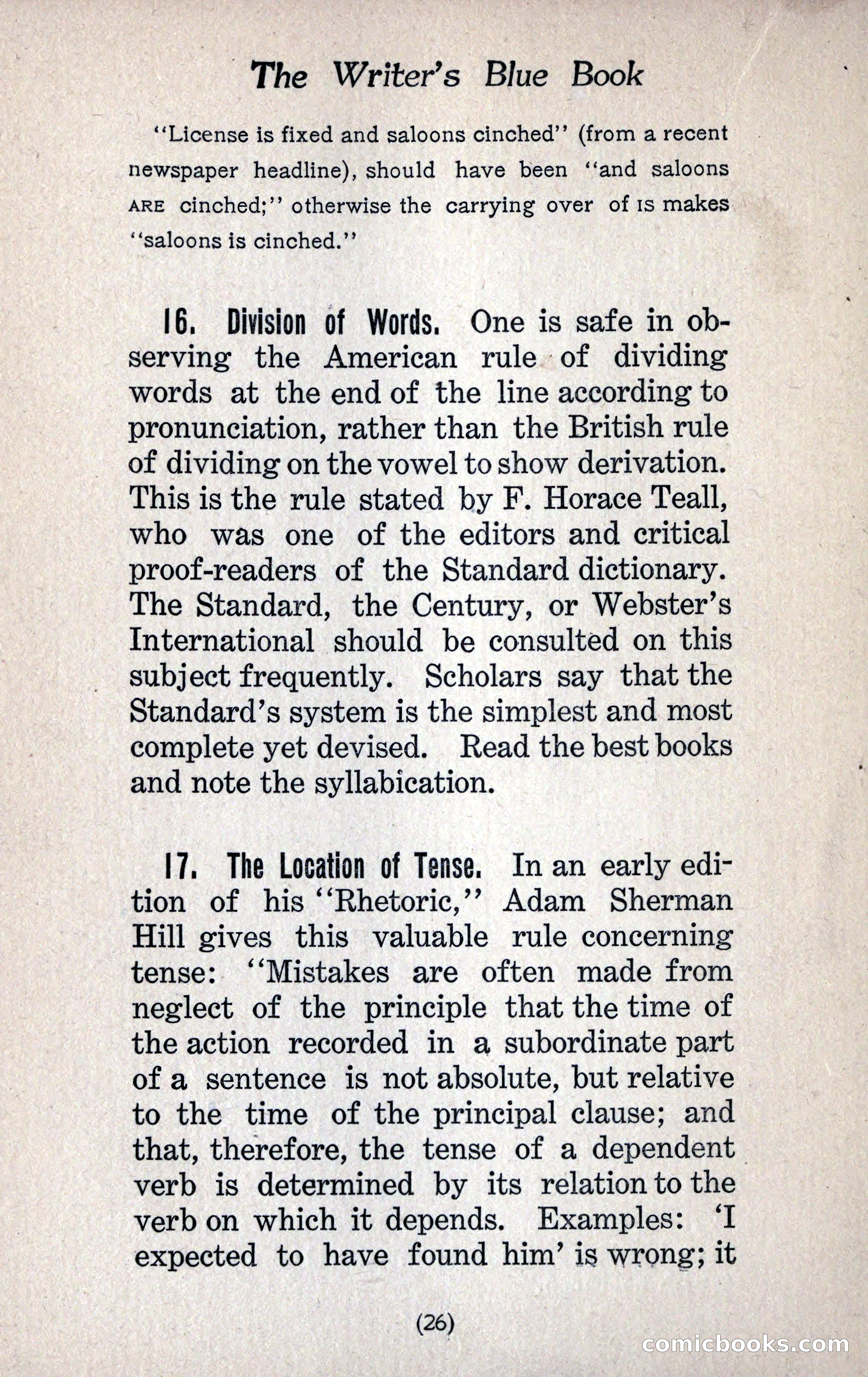 The Writer's Blue Book — page 30 of 95