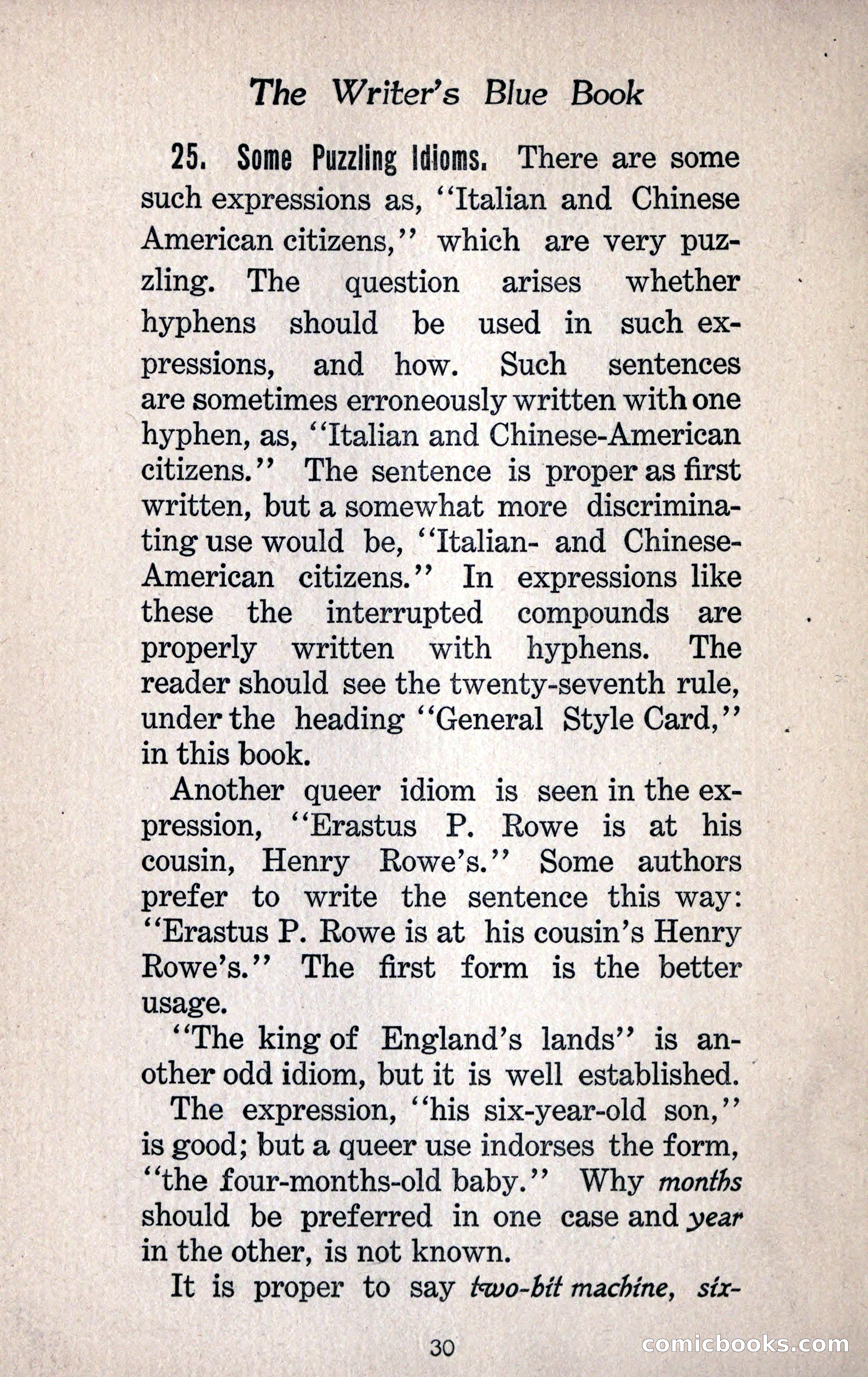 The Writer's Blue Book — page 34 of 95