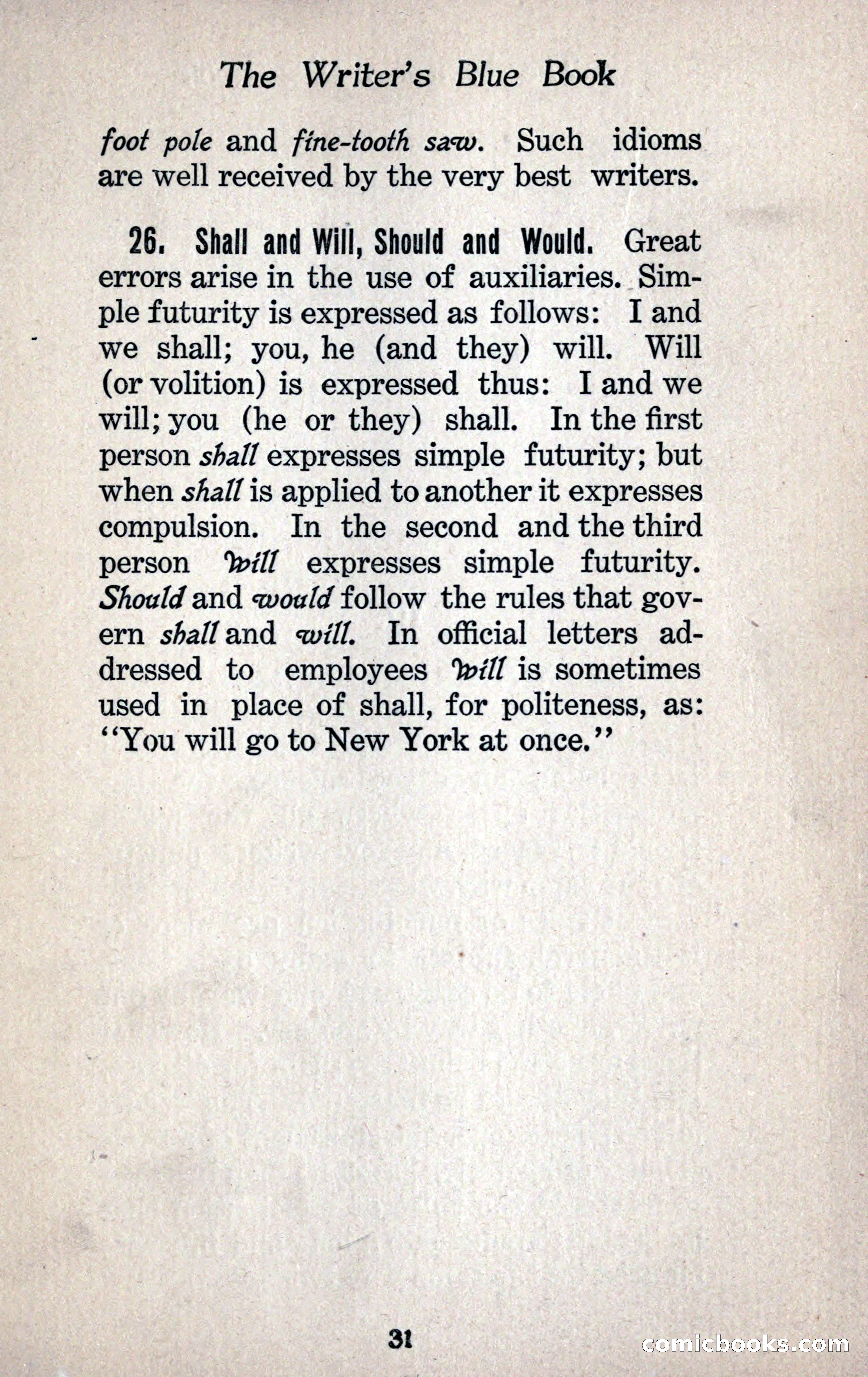 The Writer's Blue Book — page 35 of 95