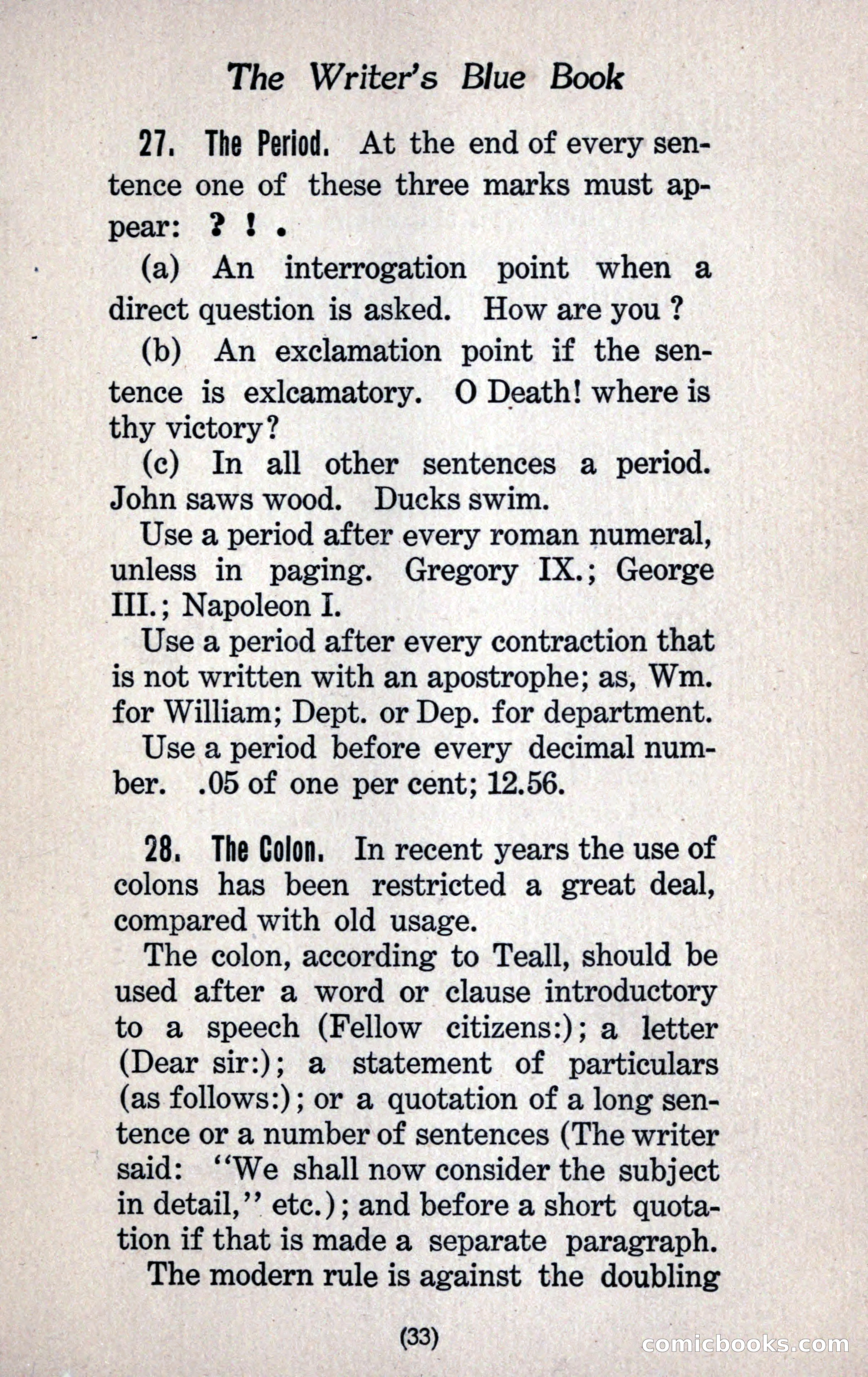 The Writer's Blue Book — page 37 of 95