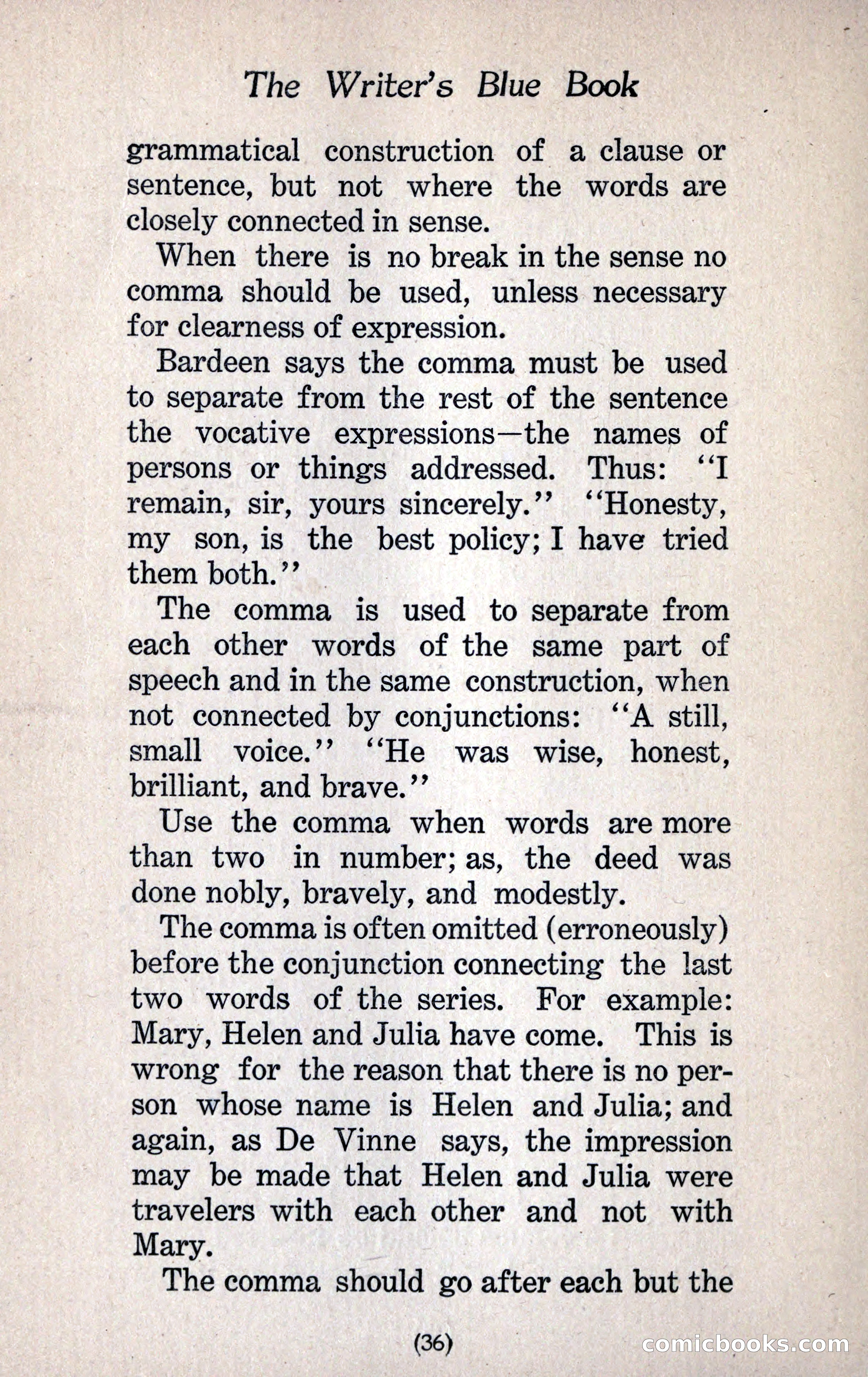 The Writer's Blue Book — page 40 of 95
