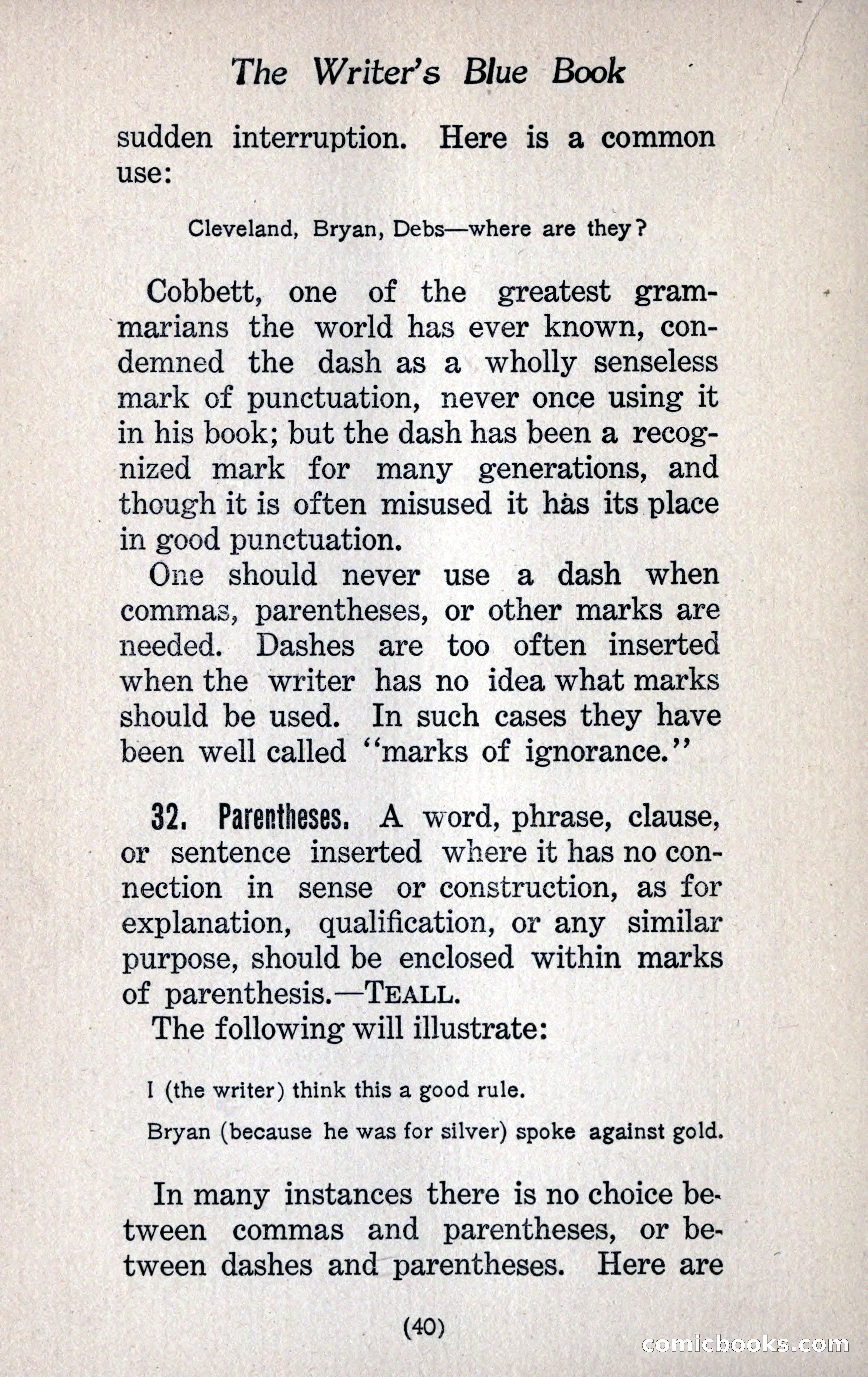 The Writer's Blue Book — page 44 of 95