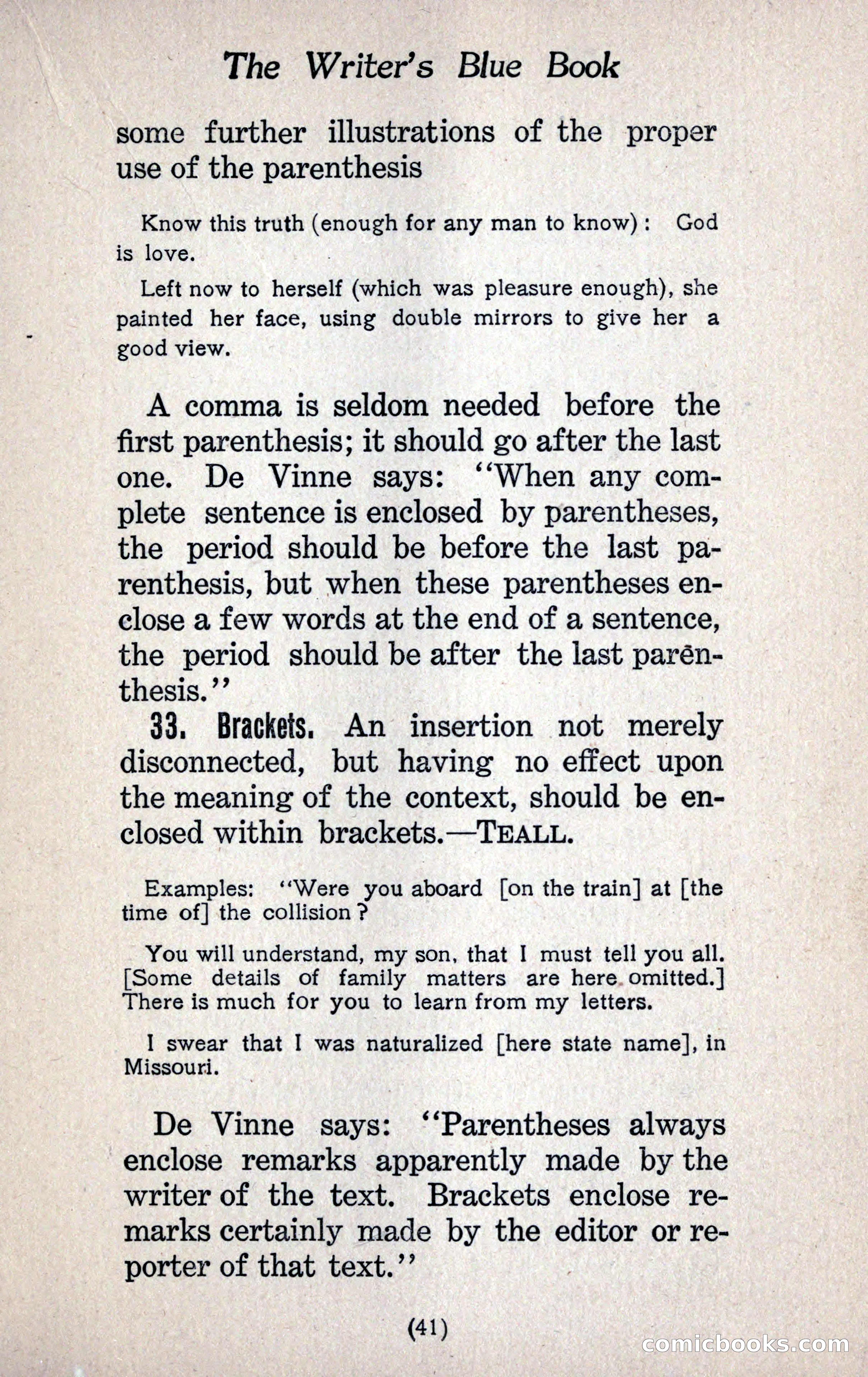 The Writer's Blue Book — page 45 of 95