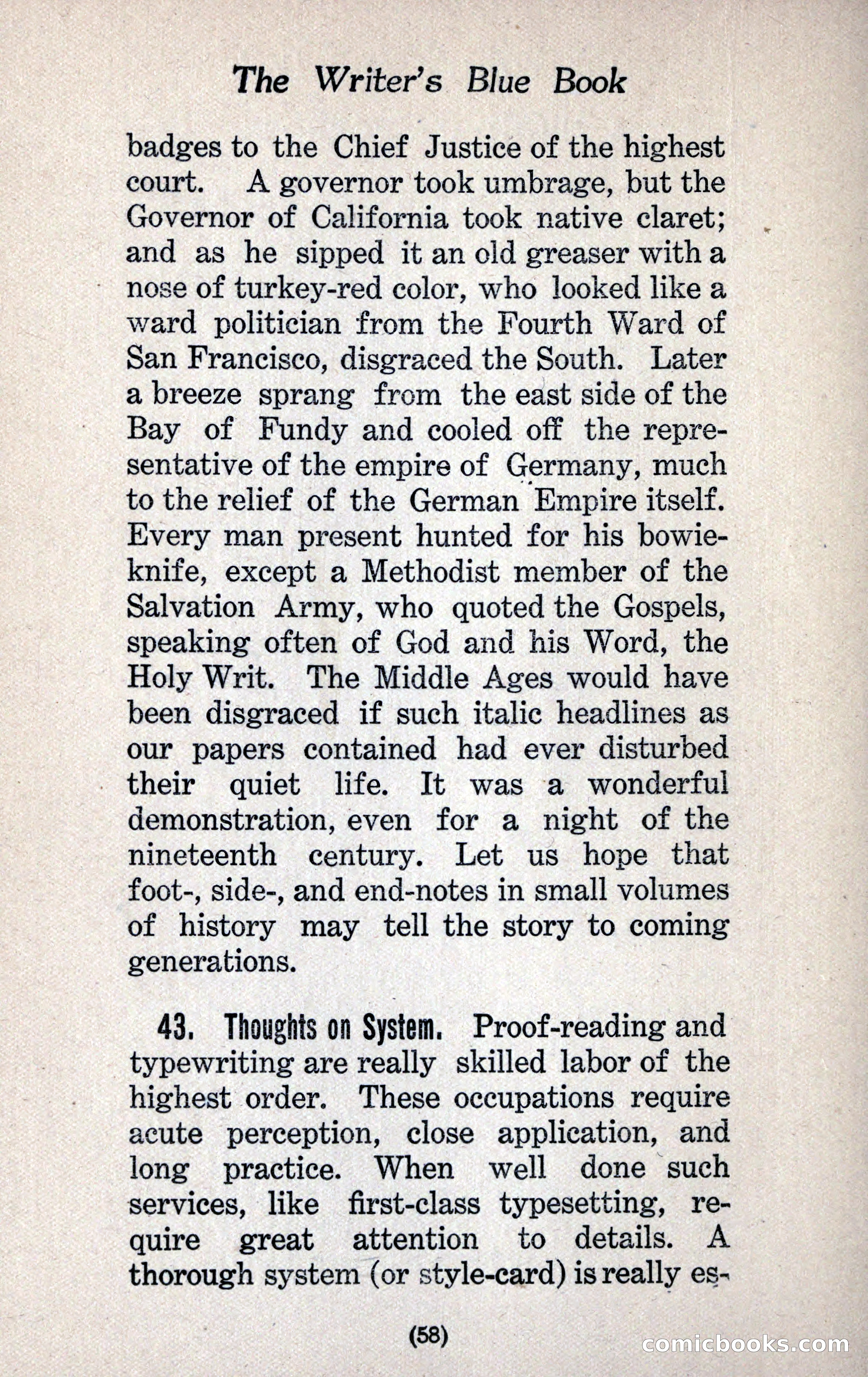 The Writer's Blue Book — page 62 of 95