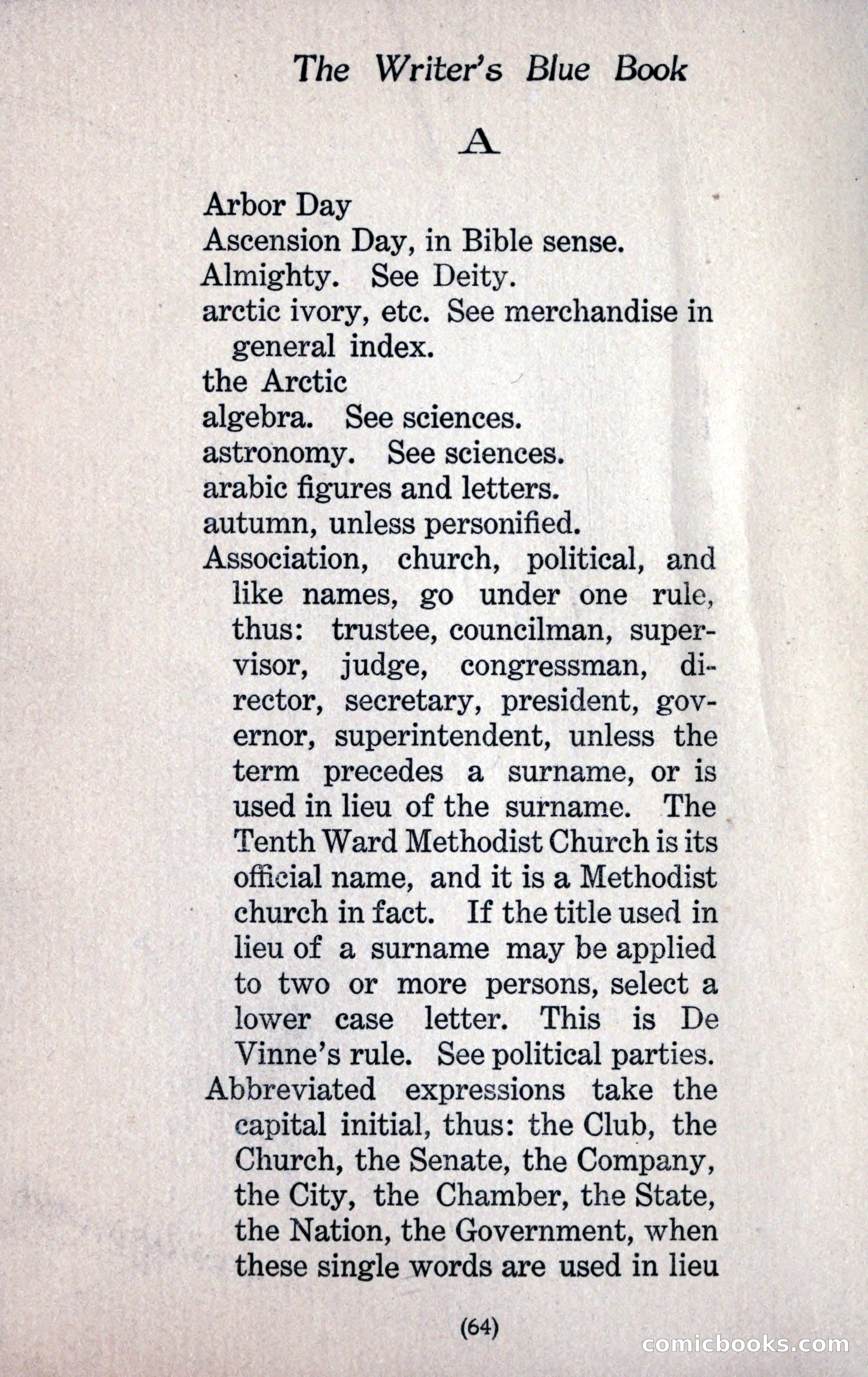 The Writer's Blue Book — page 68 of 95