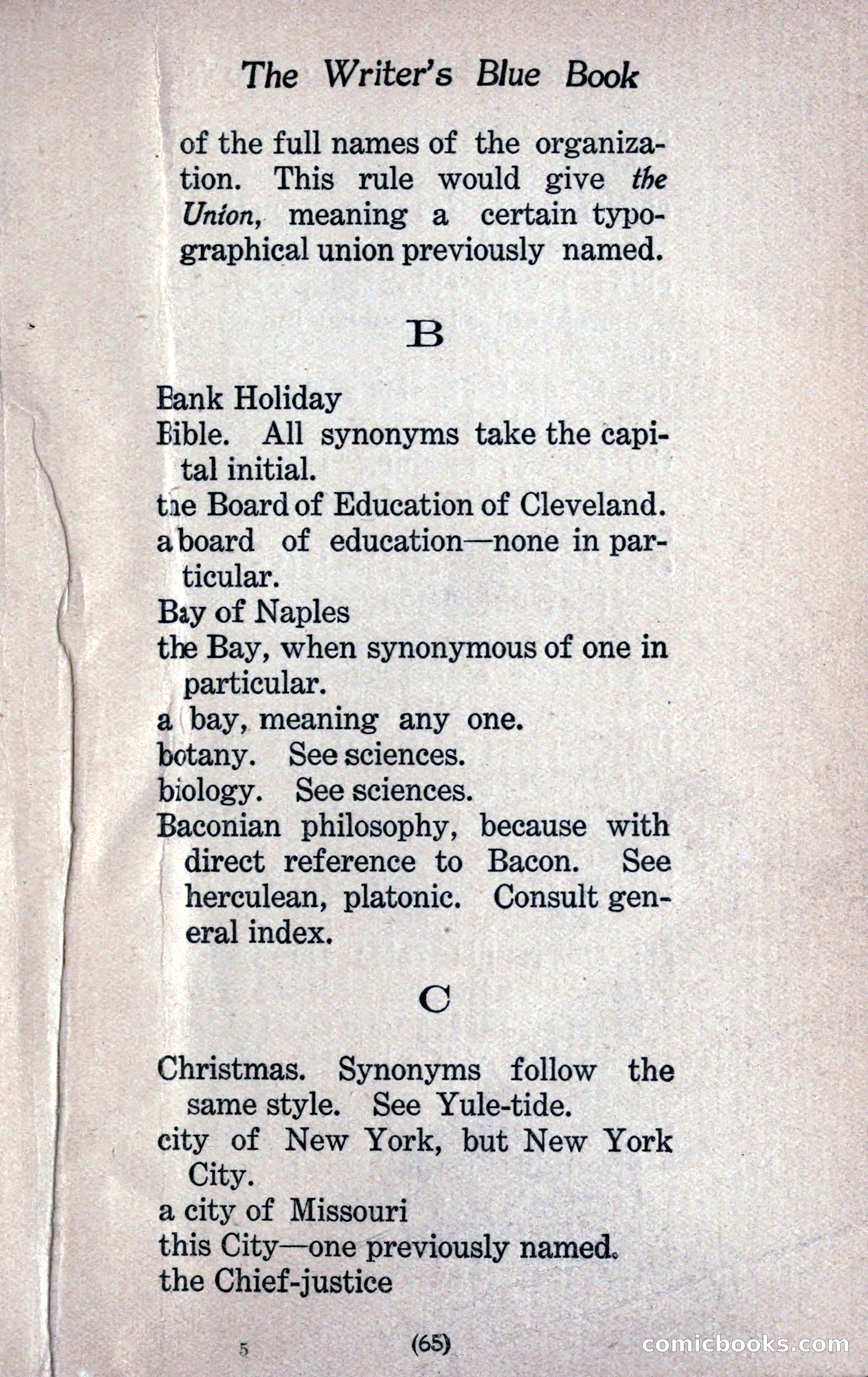 The Writer's Blue Book — page 69 of 95