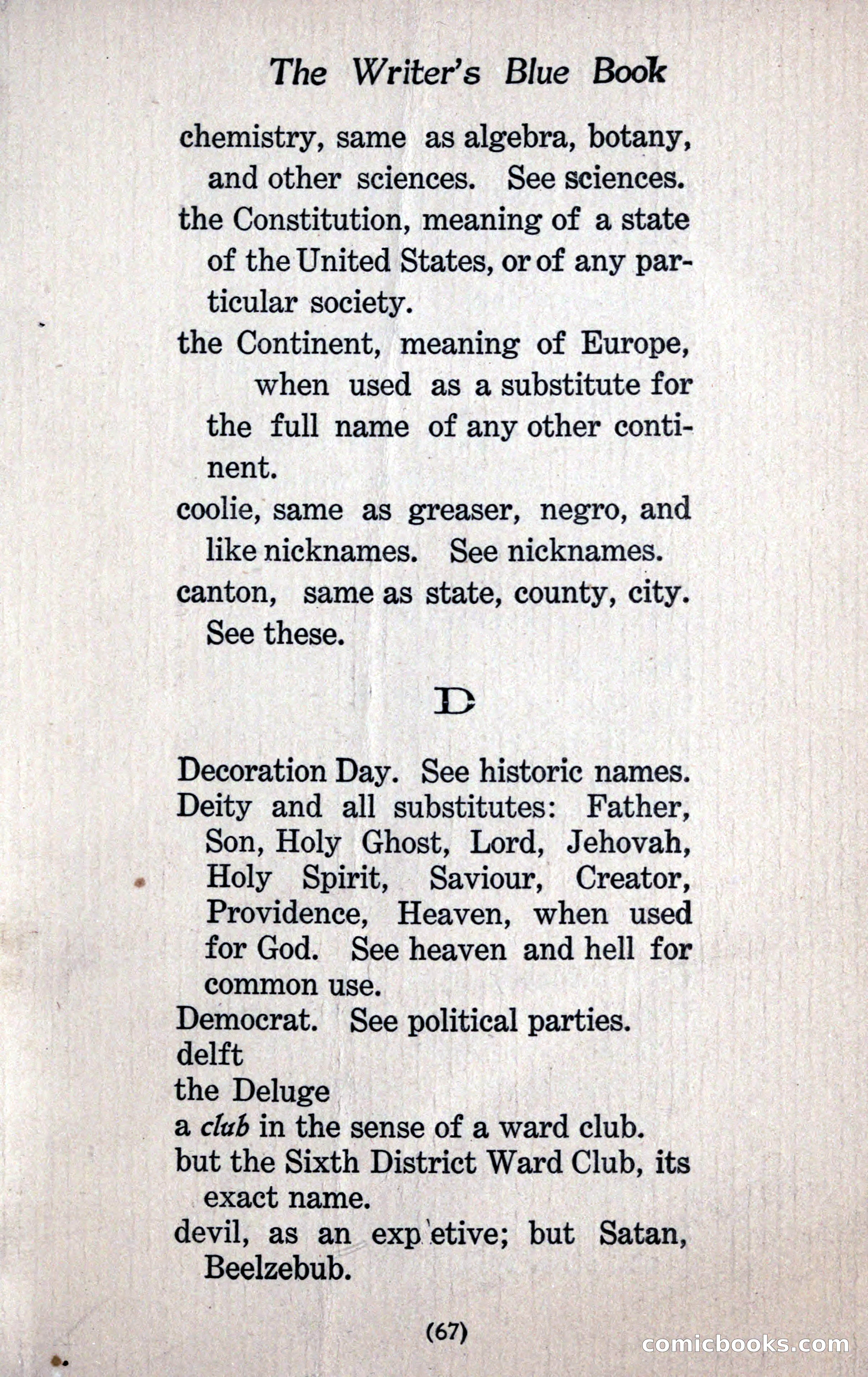 The Writer's Blue Book — page 71 of 95