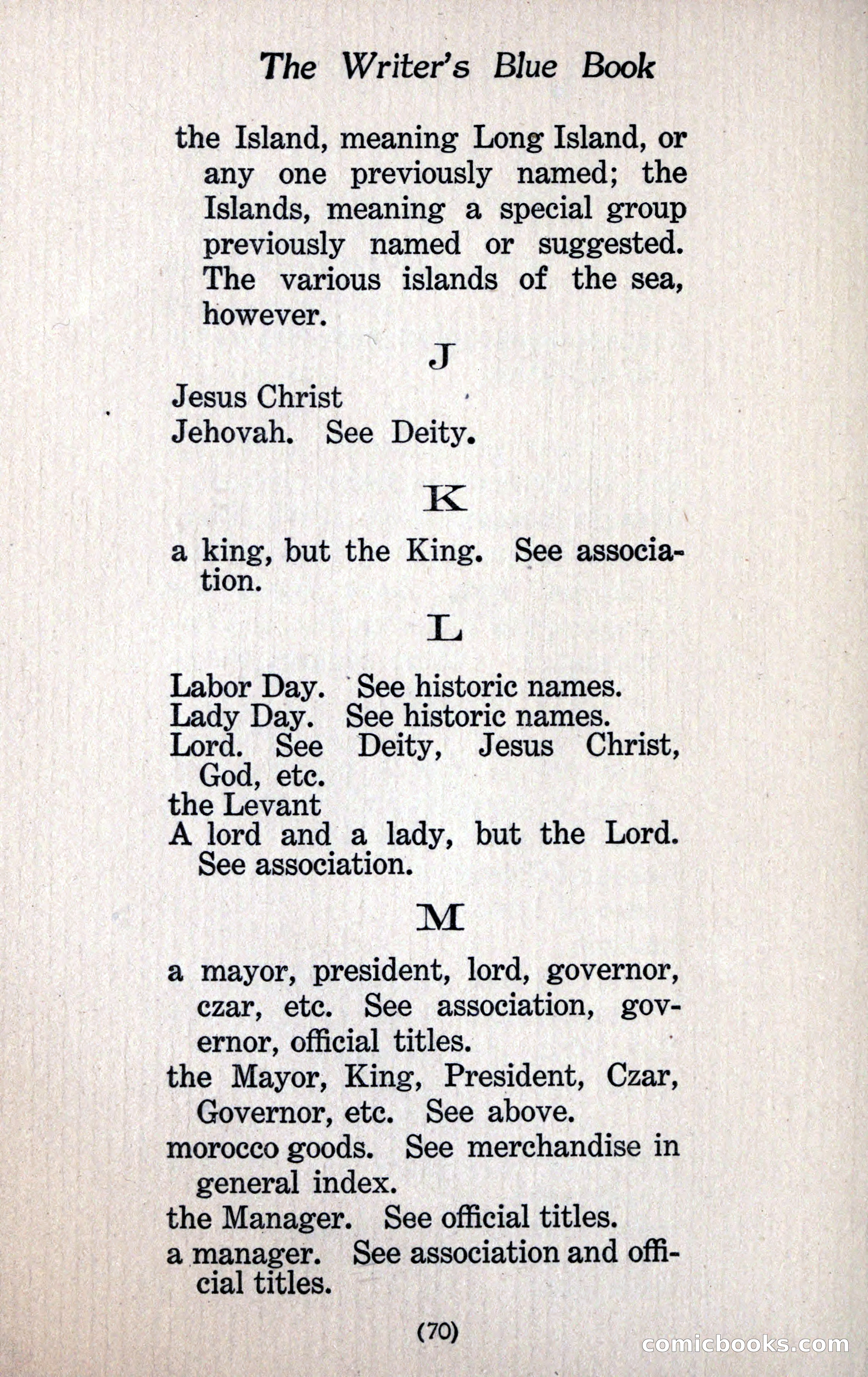 The Writer's Blue Book — page 74 of 95