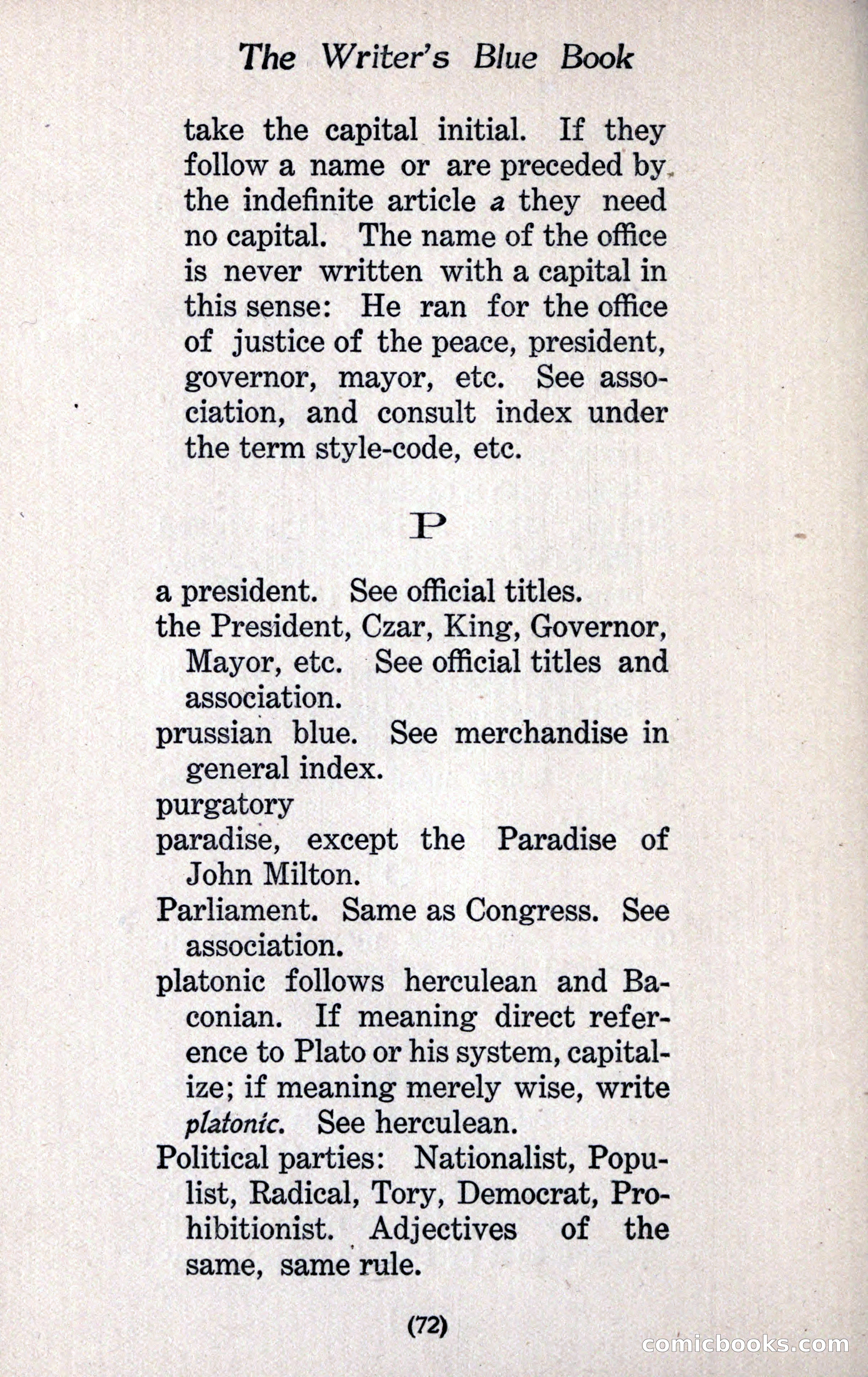 The Writer's Blue Book — page 76 of 95