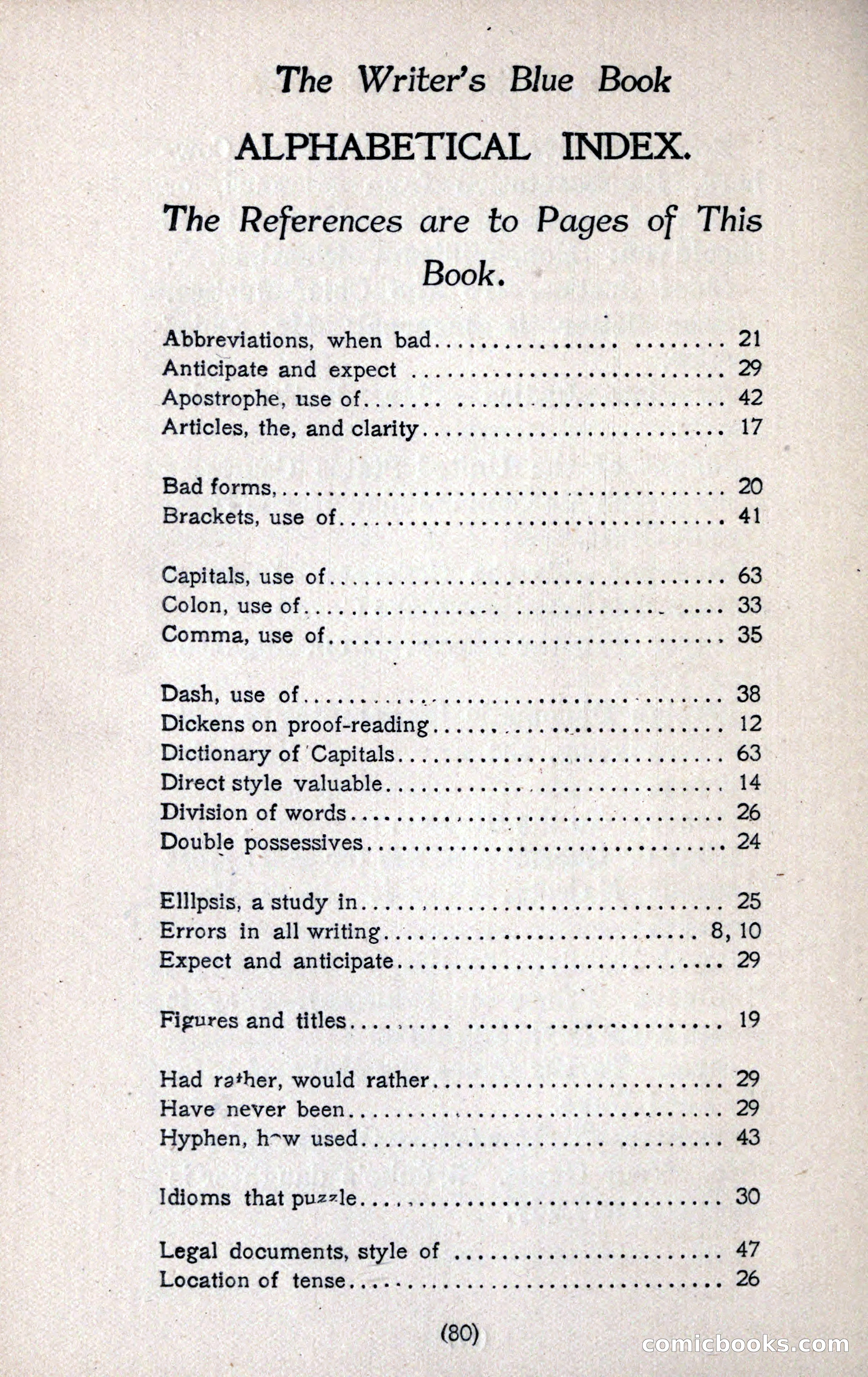 The Writer's Blue Book — page 84 of 95