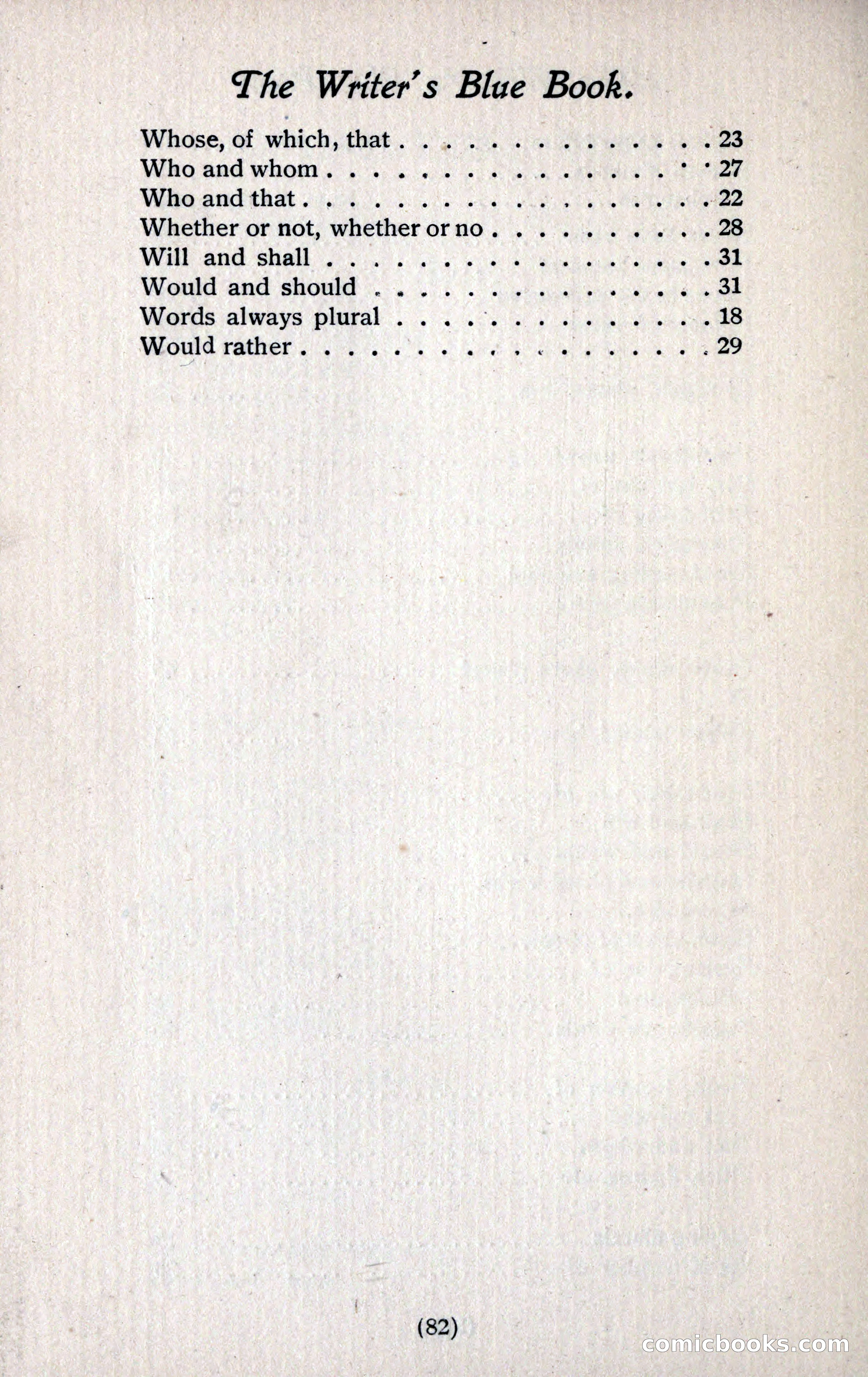 The Writer's Blue Book — page 86 of 95