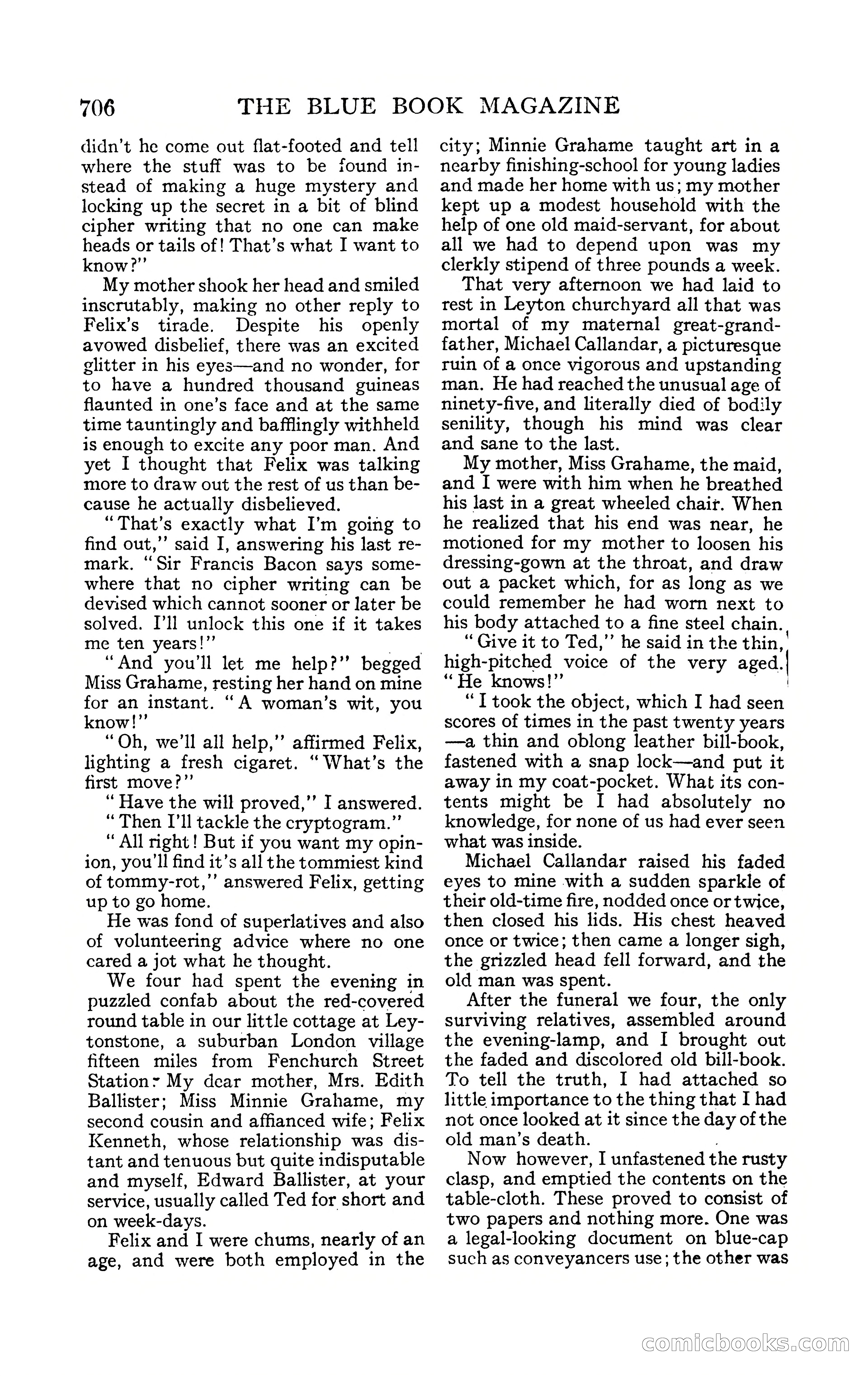 The Blue Book Magazine, February 1909 — page 38 of 244