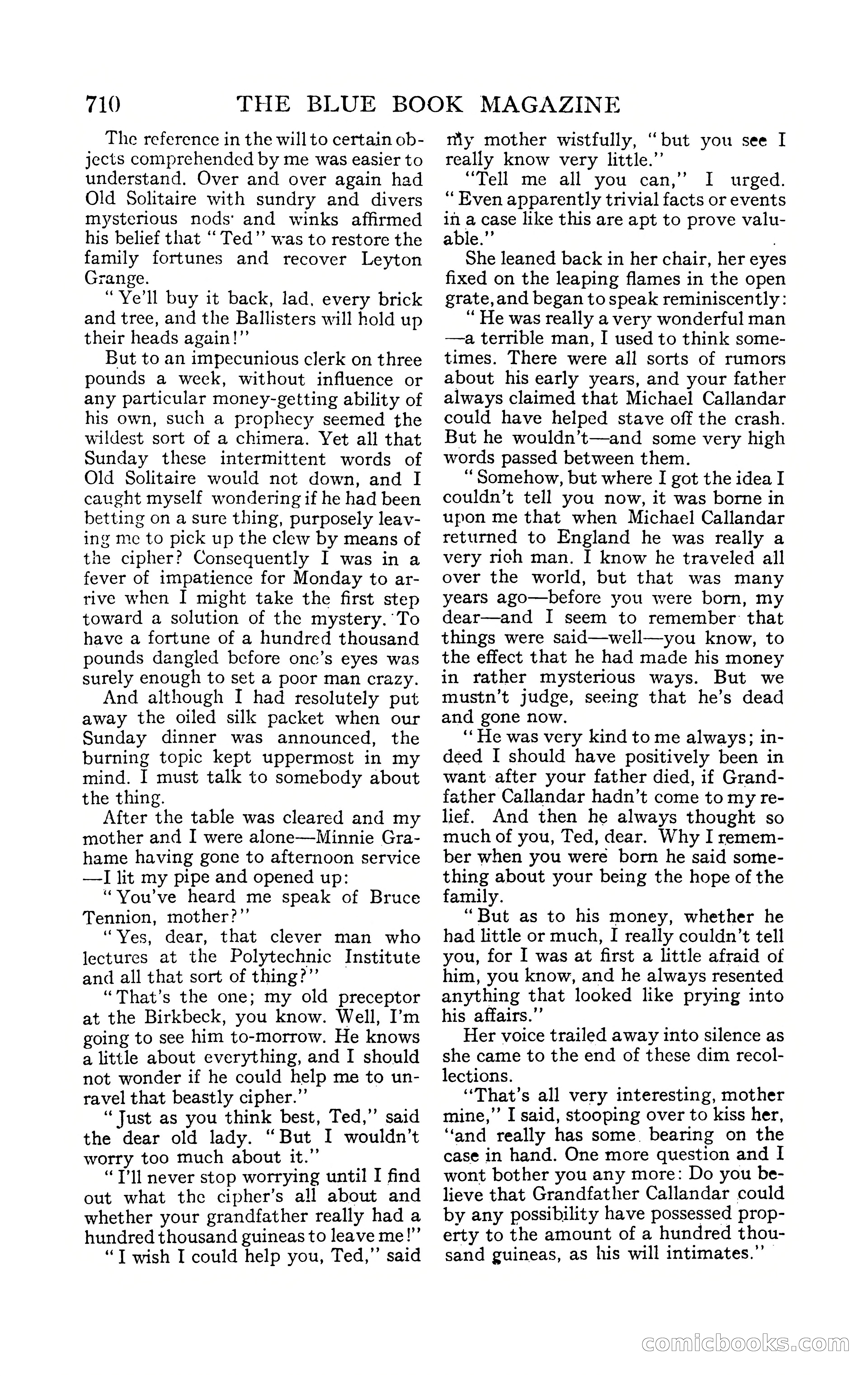 The Blue Book Magazine, February 1909 — page 42 of 244