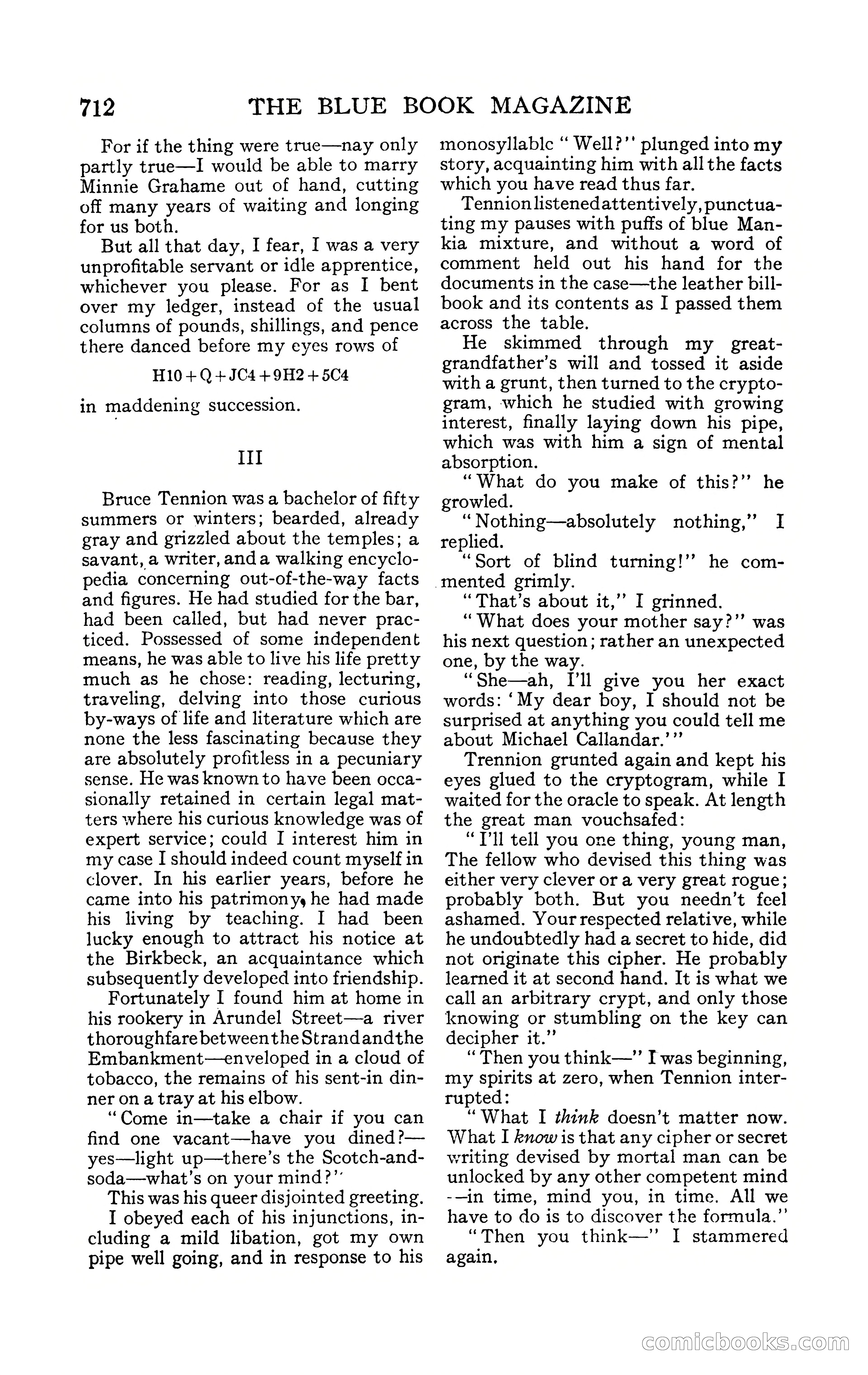The Blue Book Magazine, February 1909 — page 44 of 244