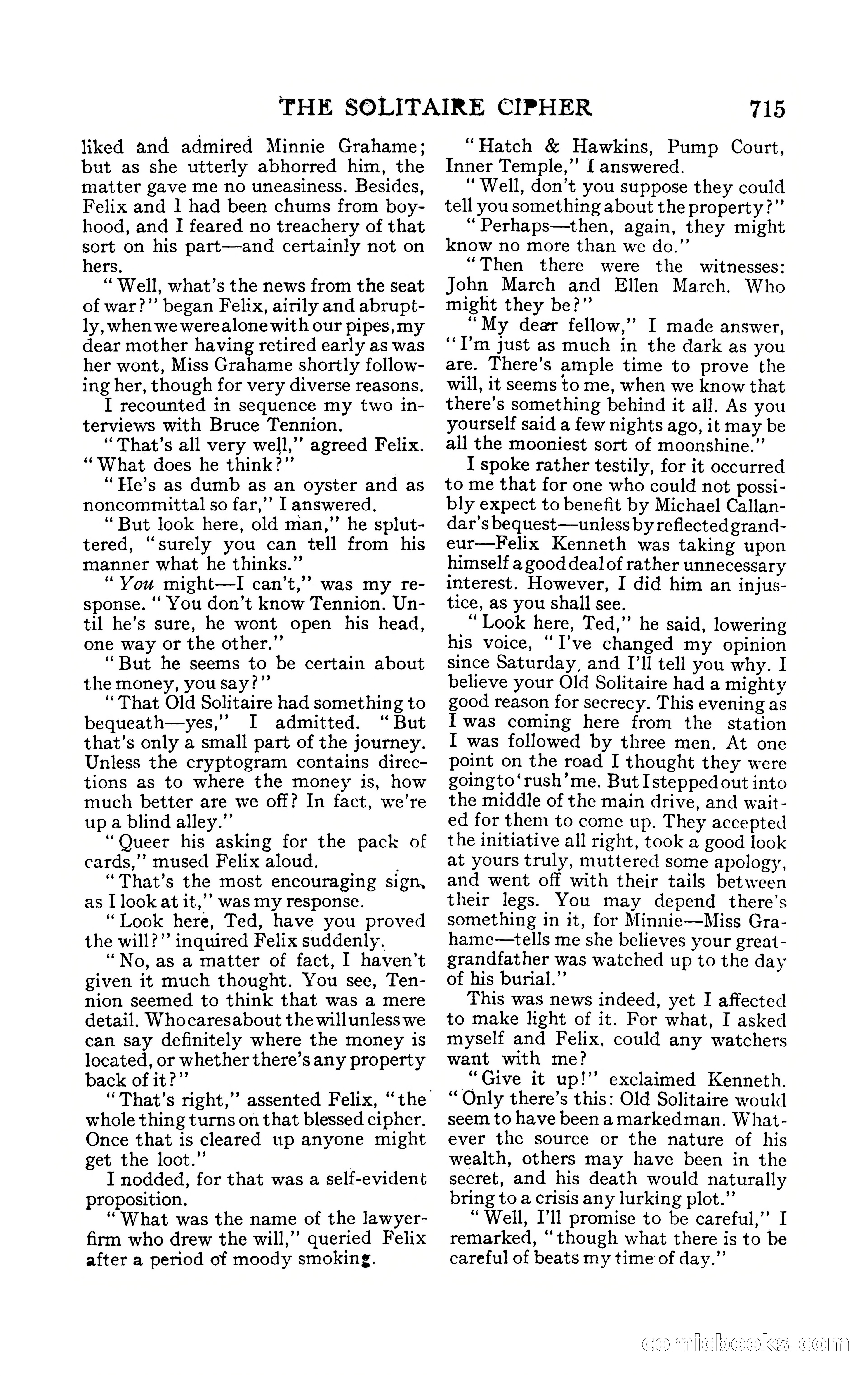 The Blue Book Magazine, February 1909 — page 47 of 244