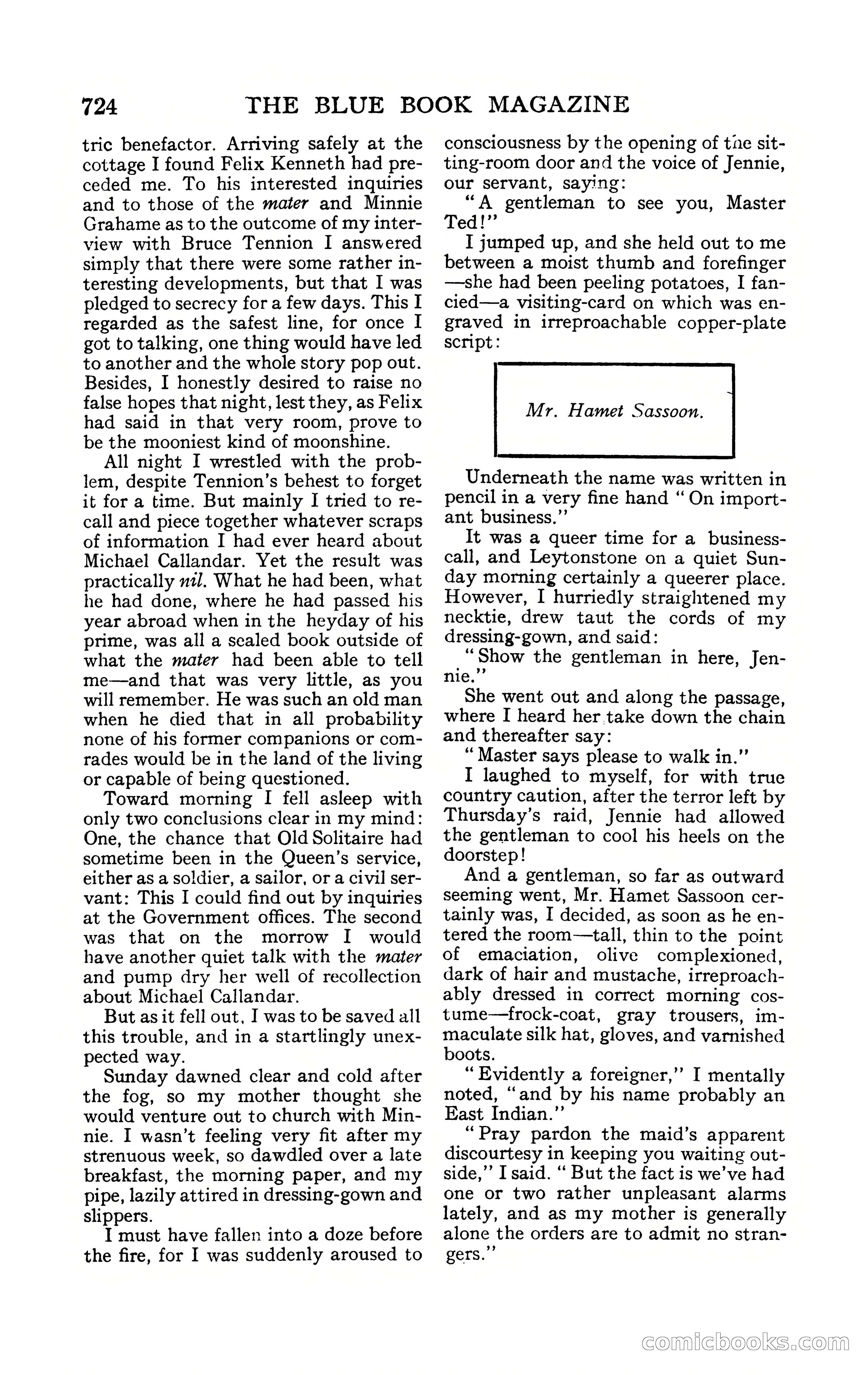 The Blue Book Magazine, February 1909 — page 56 of 244