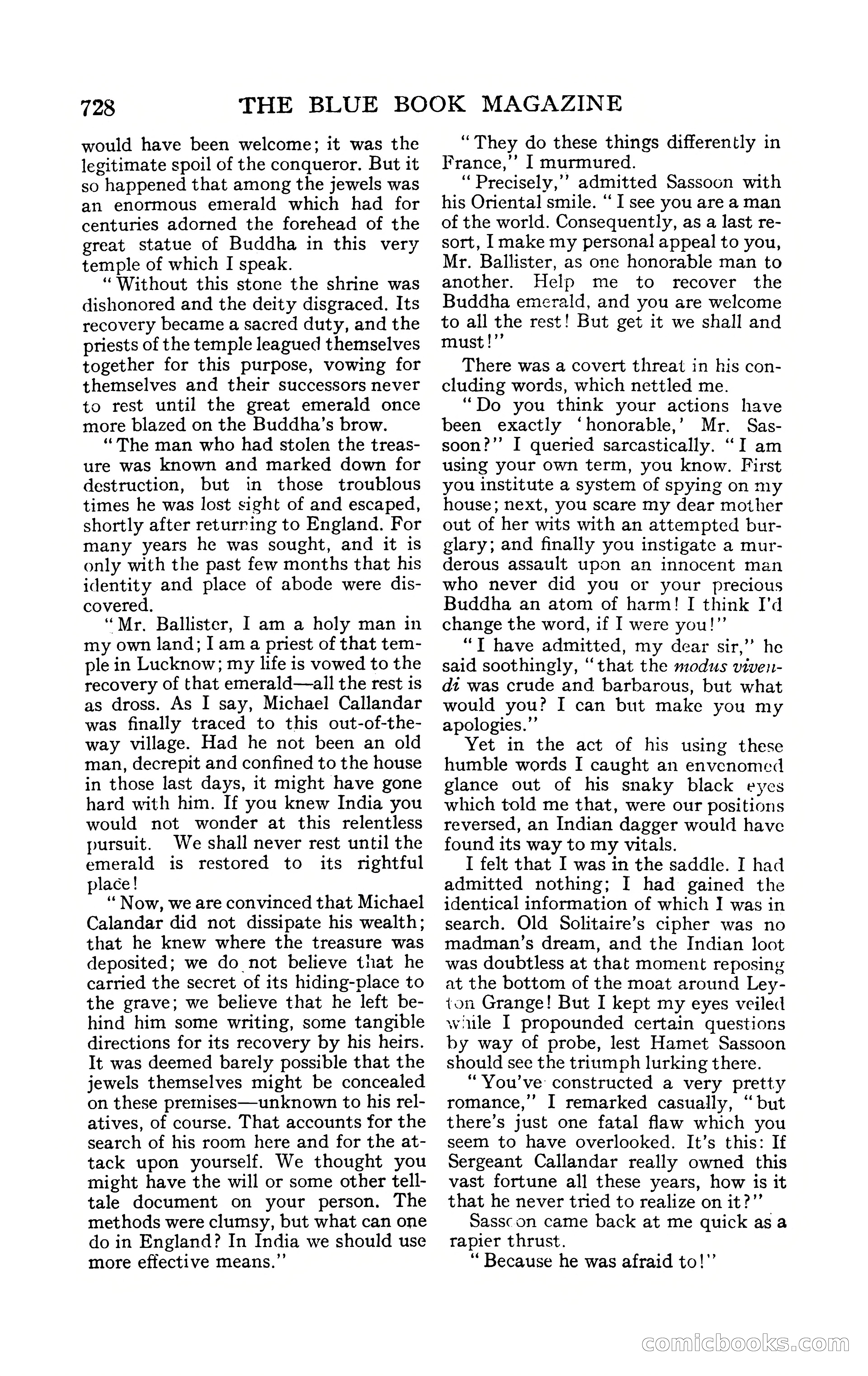 The Blue Book Magazine, February 1909 — page 60 of 244