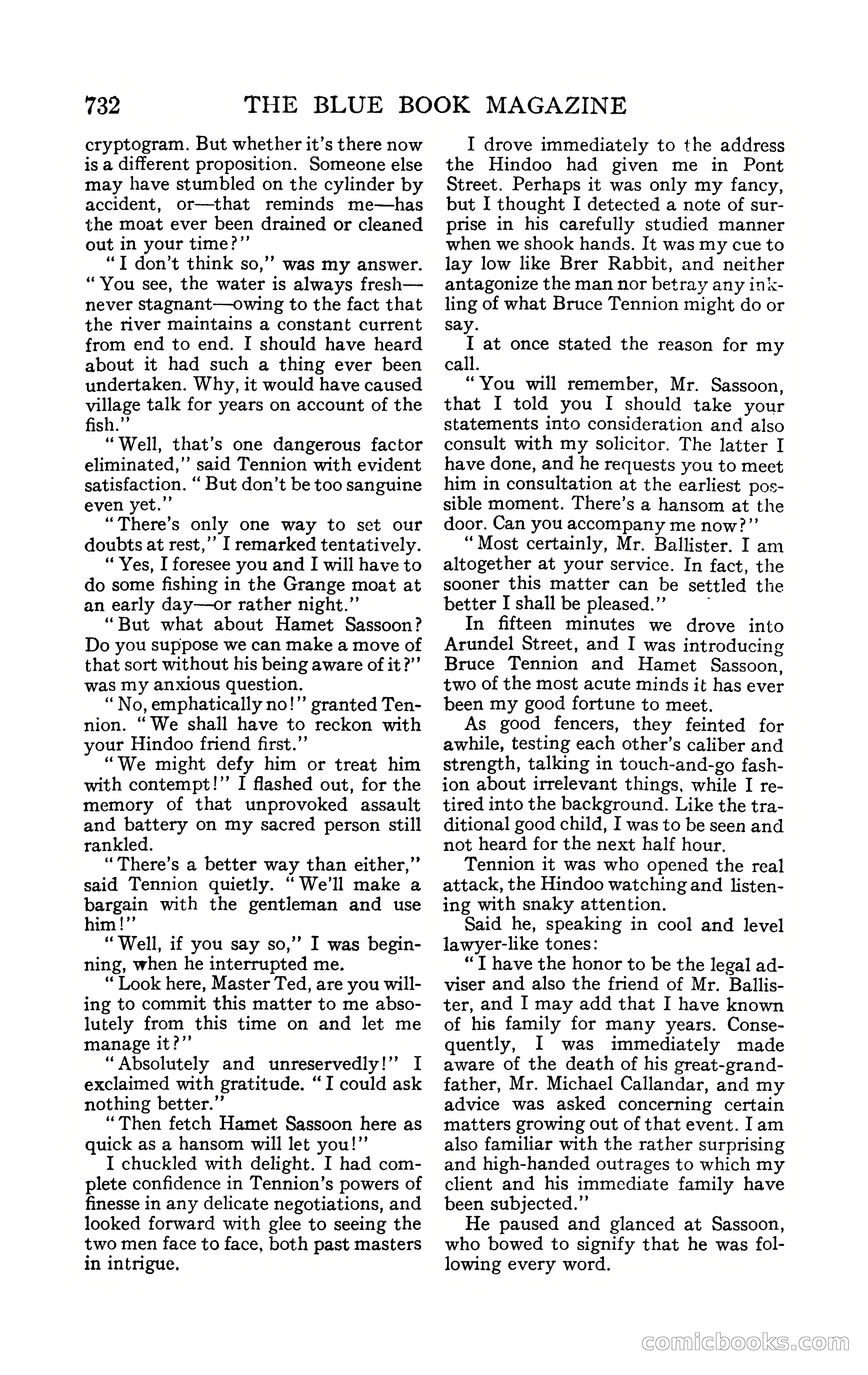 The Blue Book Magazine, February 1909 — page 64 of 244