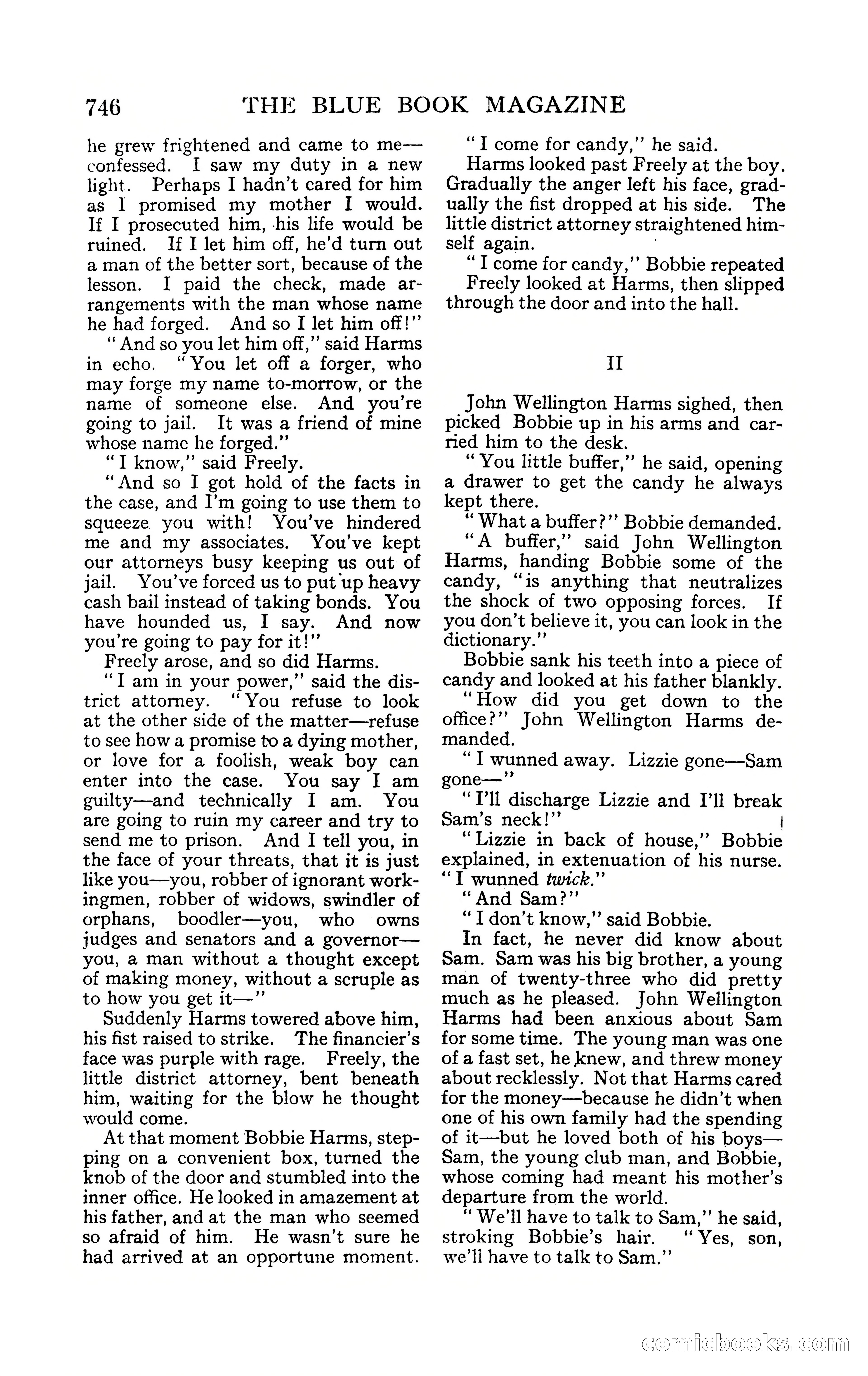 The Blue Book Magazine, February 1909 — page 78 of 244