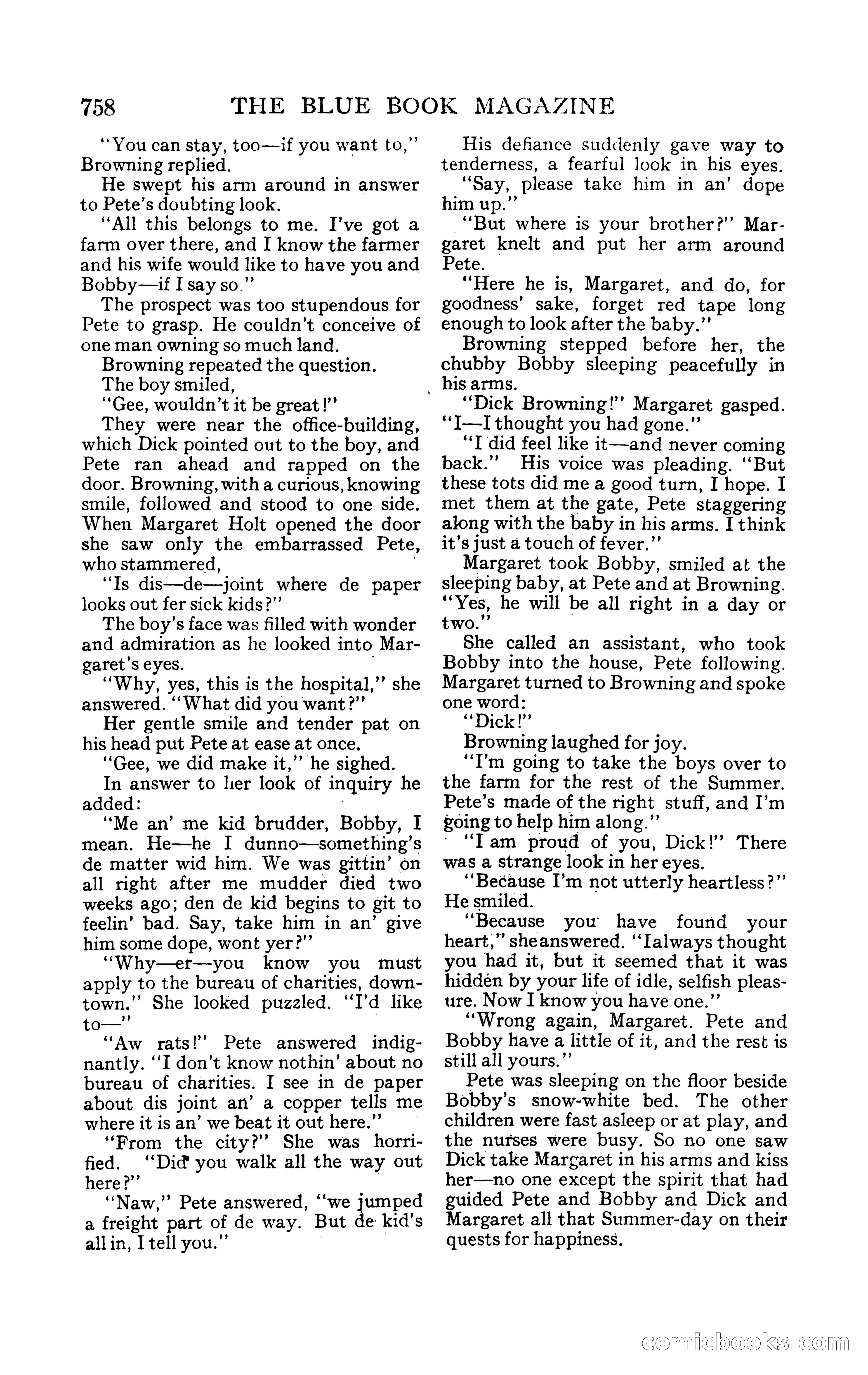 The Blue Book Magazine, February 1909 — page 90 of 244