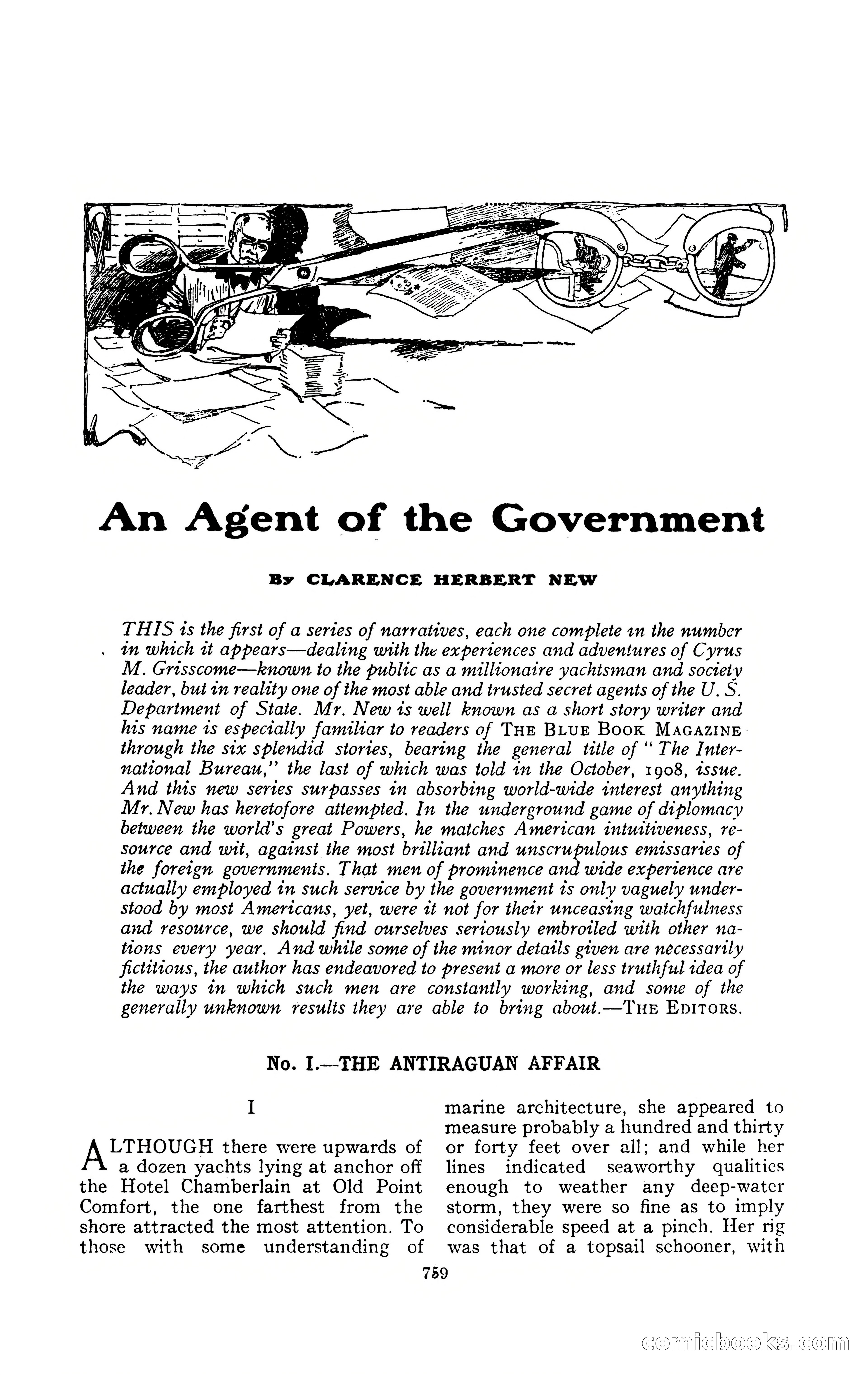 The Blue Book Magazine, February 1909 — page 91 of 244