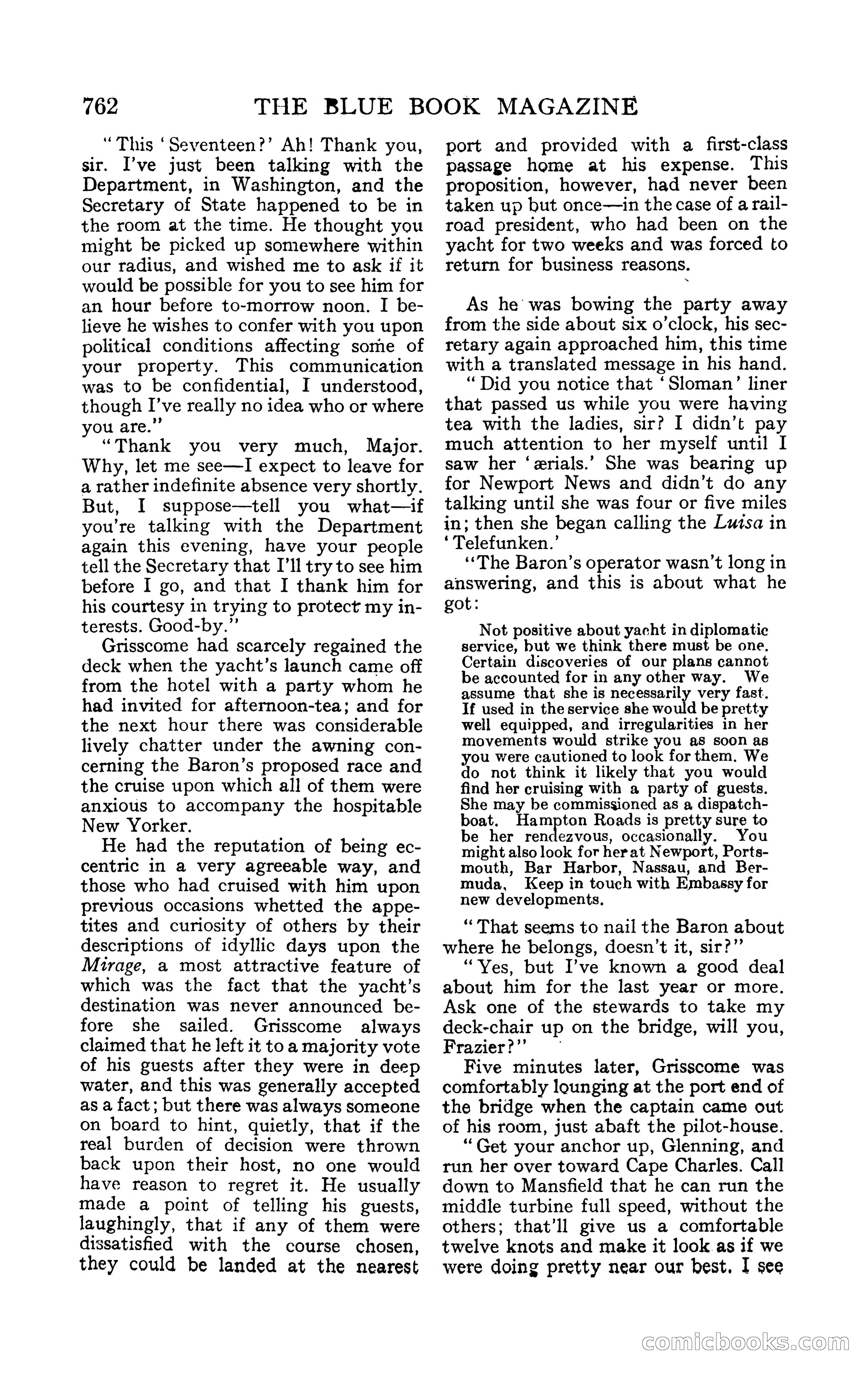 The Blue Book Magazine, February 1909 — page 94 of 244