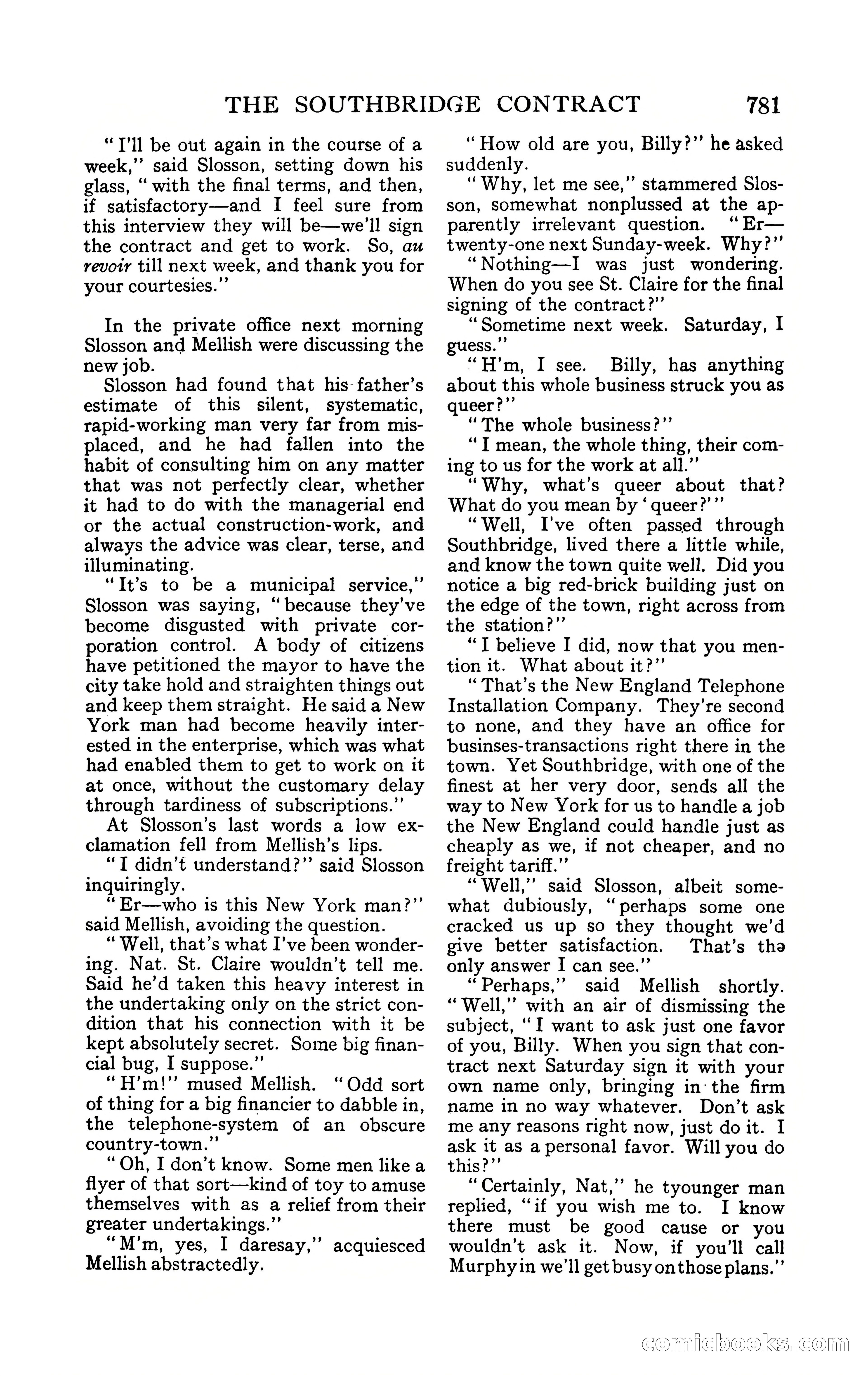 The Blue Book Magazine, February 1909 — page 113 of 244
