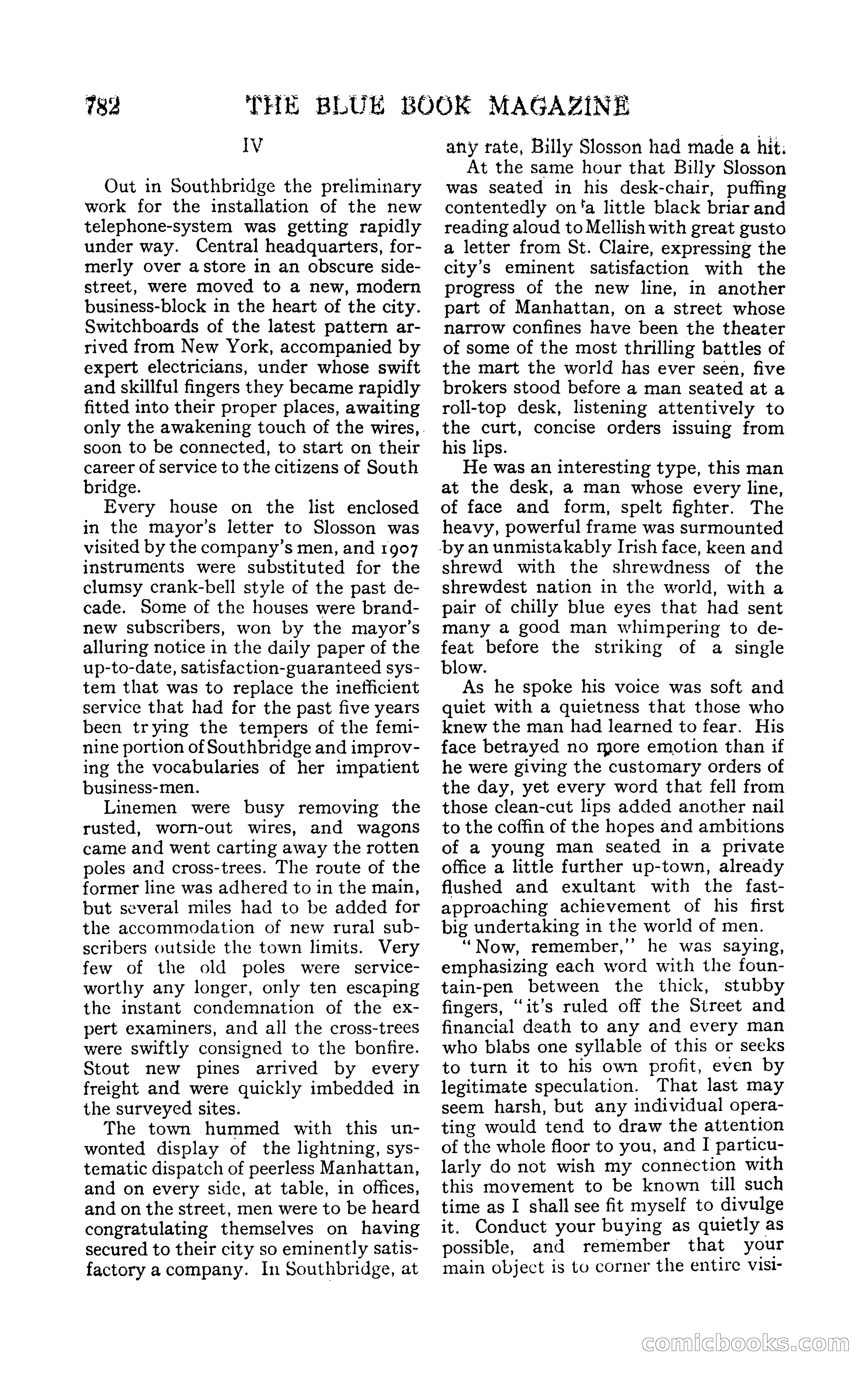 The Blue Book Magazine, February 1909 — page 114 of 244