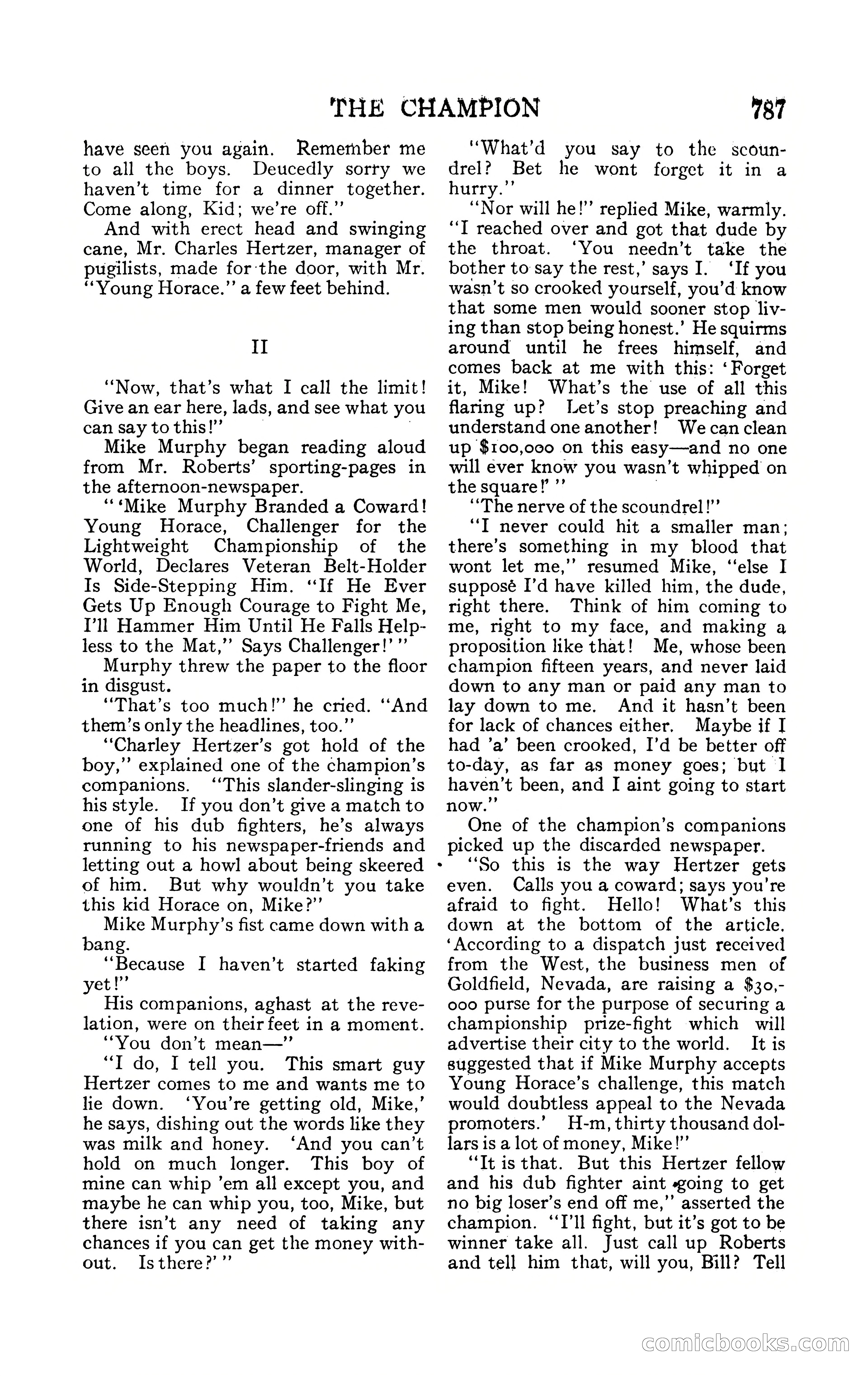 The Blue Book Magazine, February 1909 — page 119 of 244