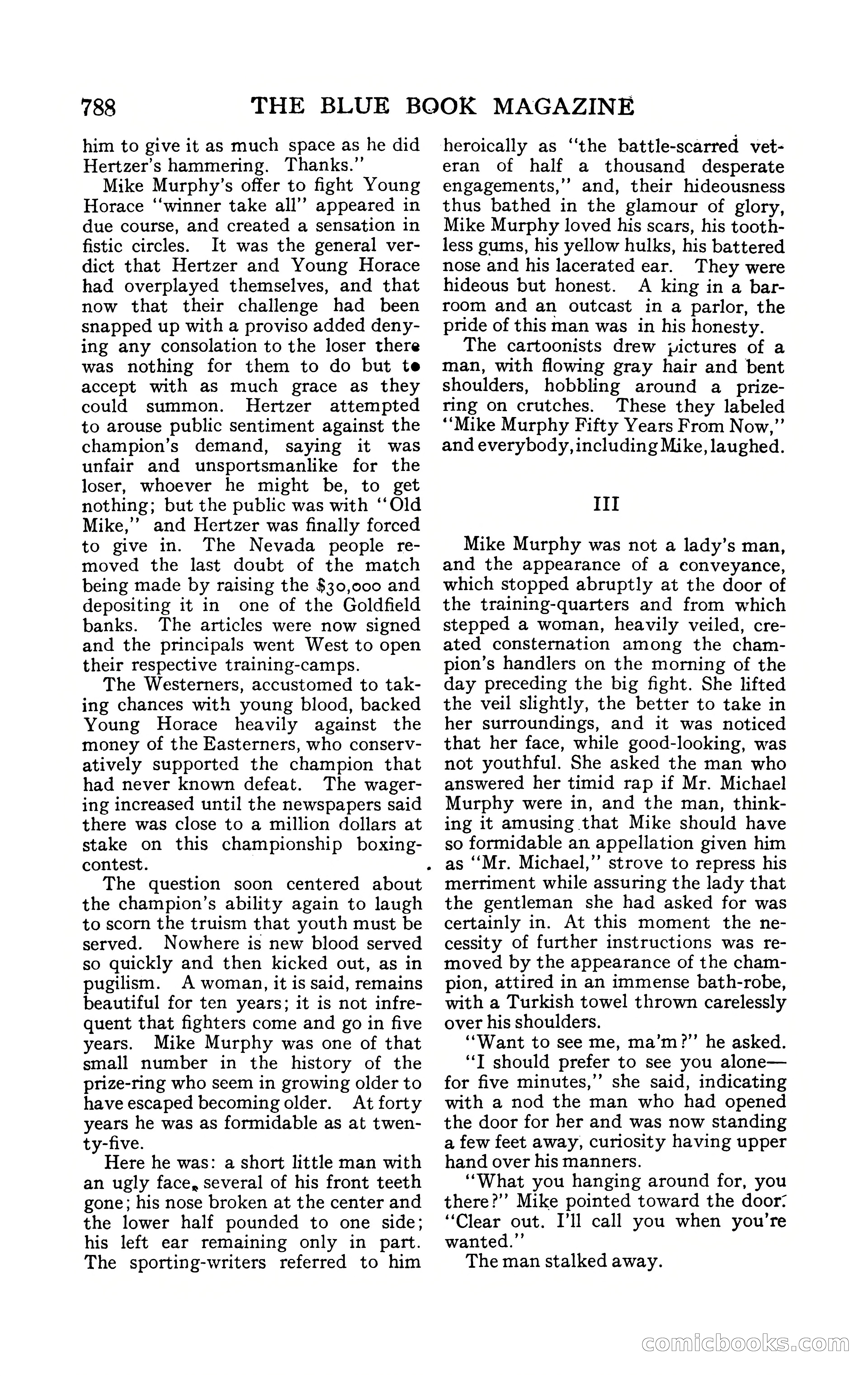The Blue Book Magazine, February 1909 — page 120 of 244