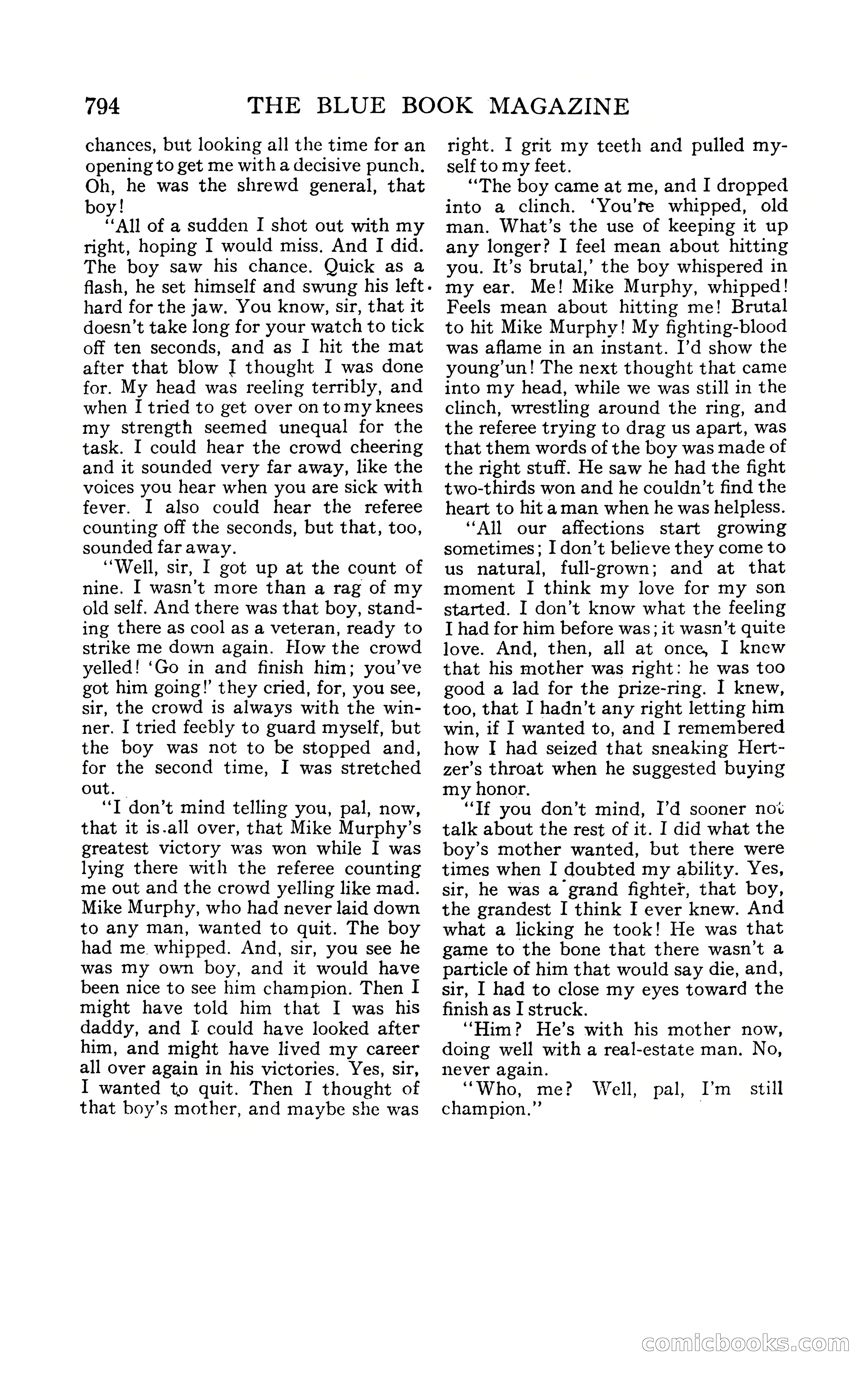 The Blue Book Magazine, February 1909 — page 126 of 244